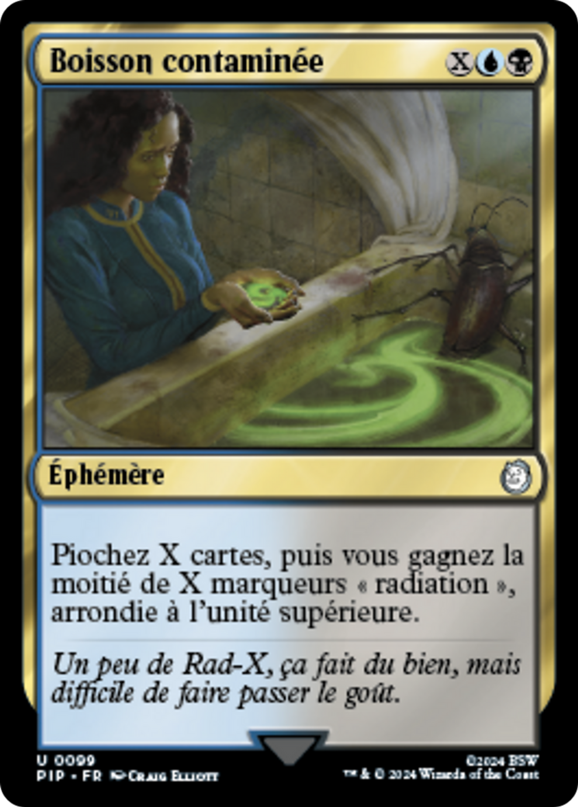 Boisson contaminée — Fallout — Magic: The Gathering