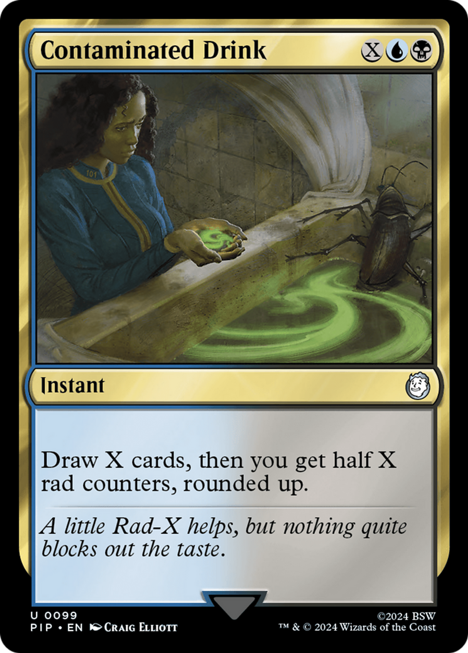 Boisson contaminée — Fallout — Magic: The Gathering