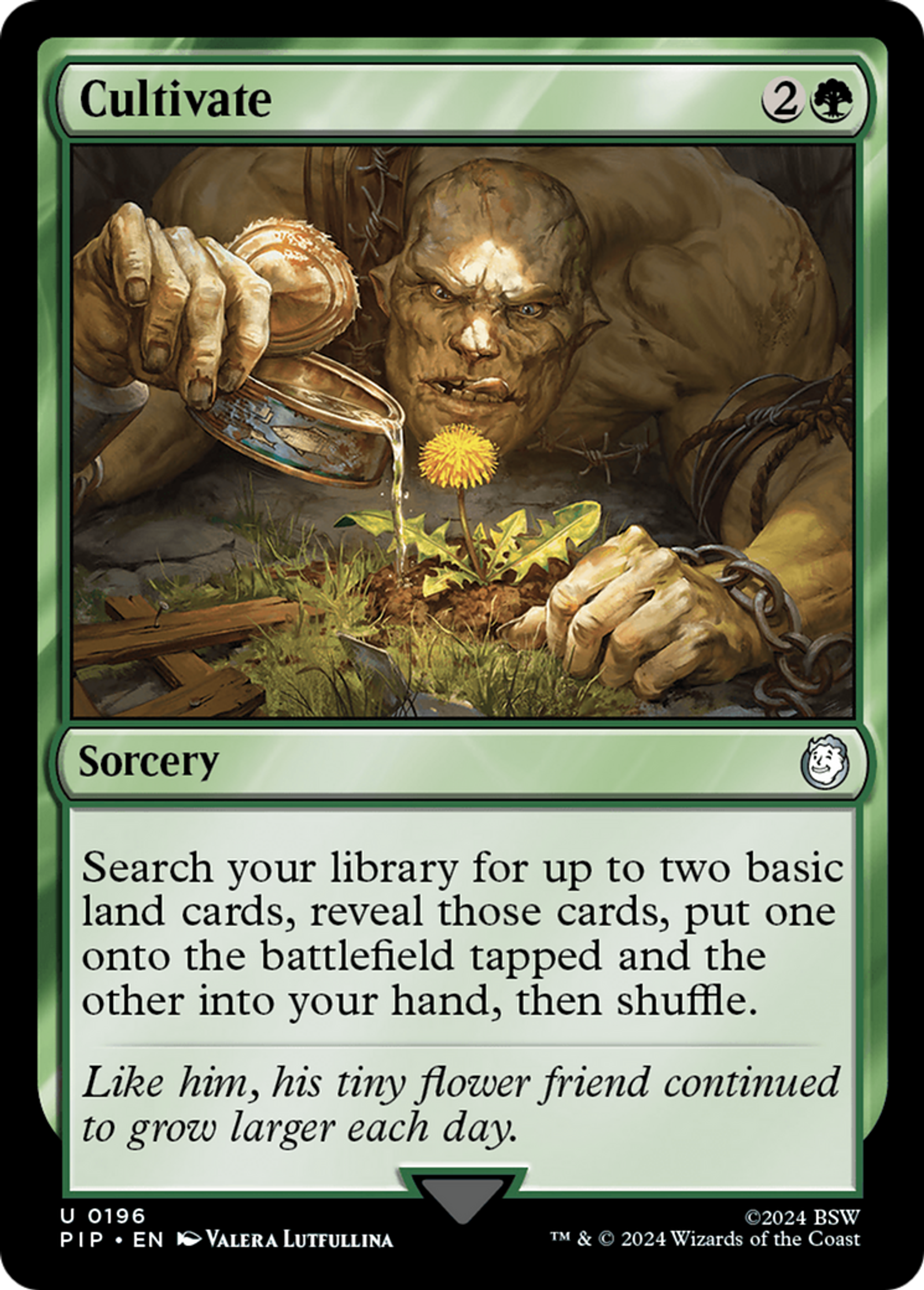Cultivate — Fallout — Magic: The Gathering