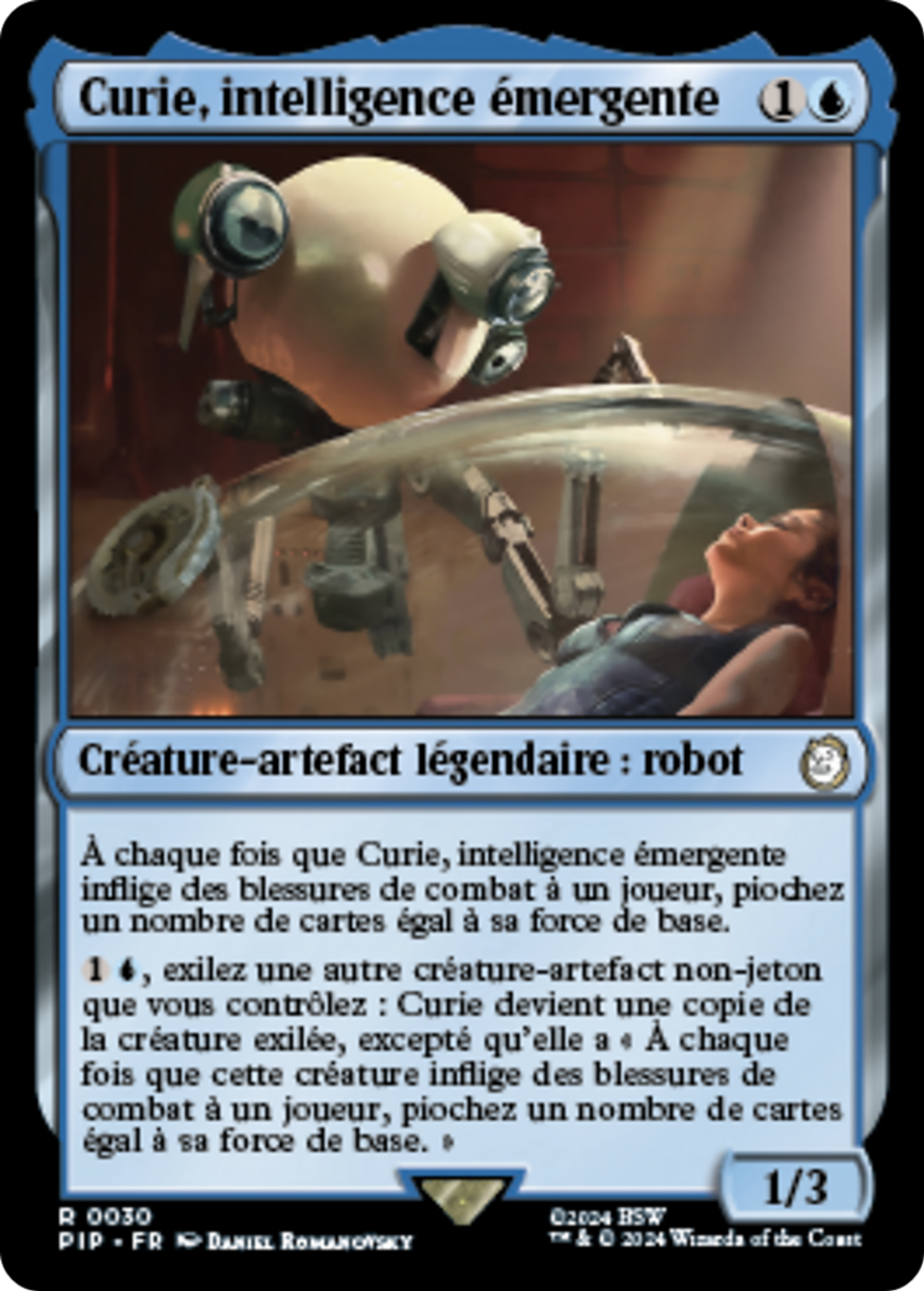 Curie, intelligence émergente — Fallout — Magic: The Gathering
