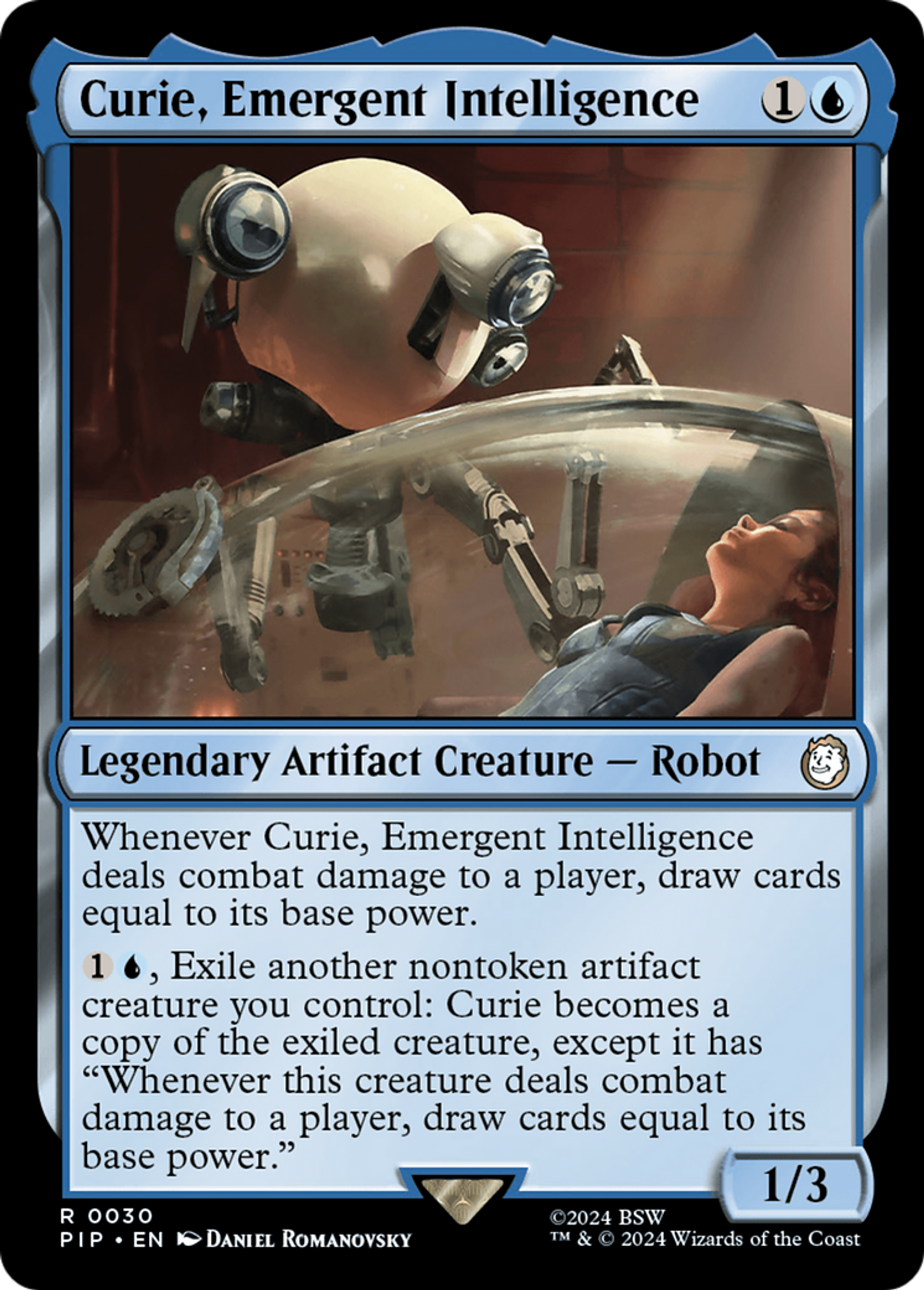 Curie, intelligence émergente — Fallout — Magic: The Gathering