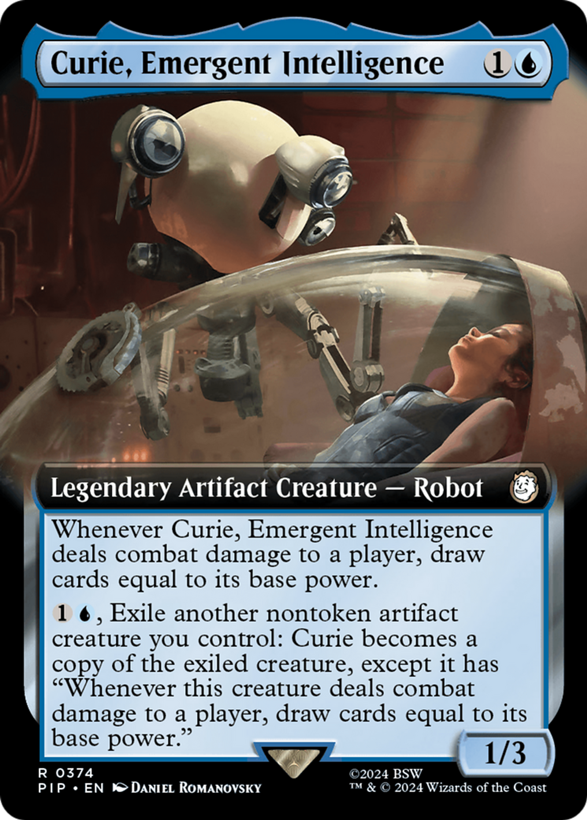 Curie, Emergent Intelligence — Fallout — Magic: The Gathering