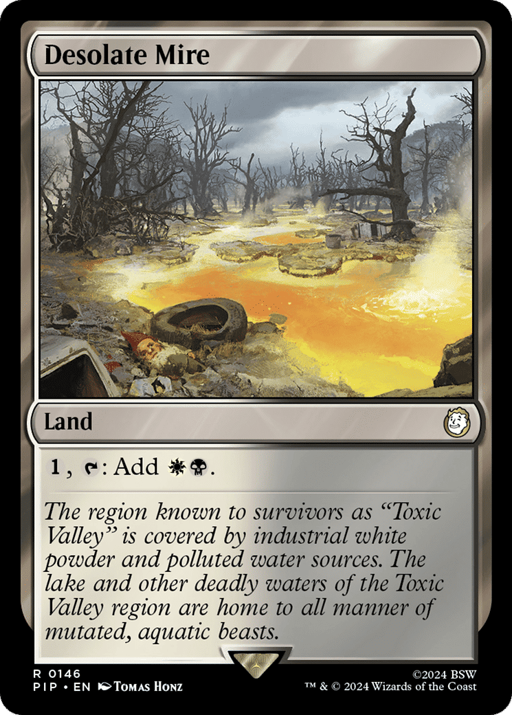 Desolate Mire — Fallout — Magic: The Gathering