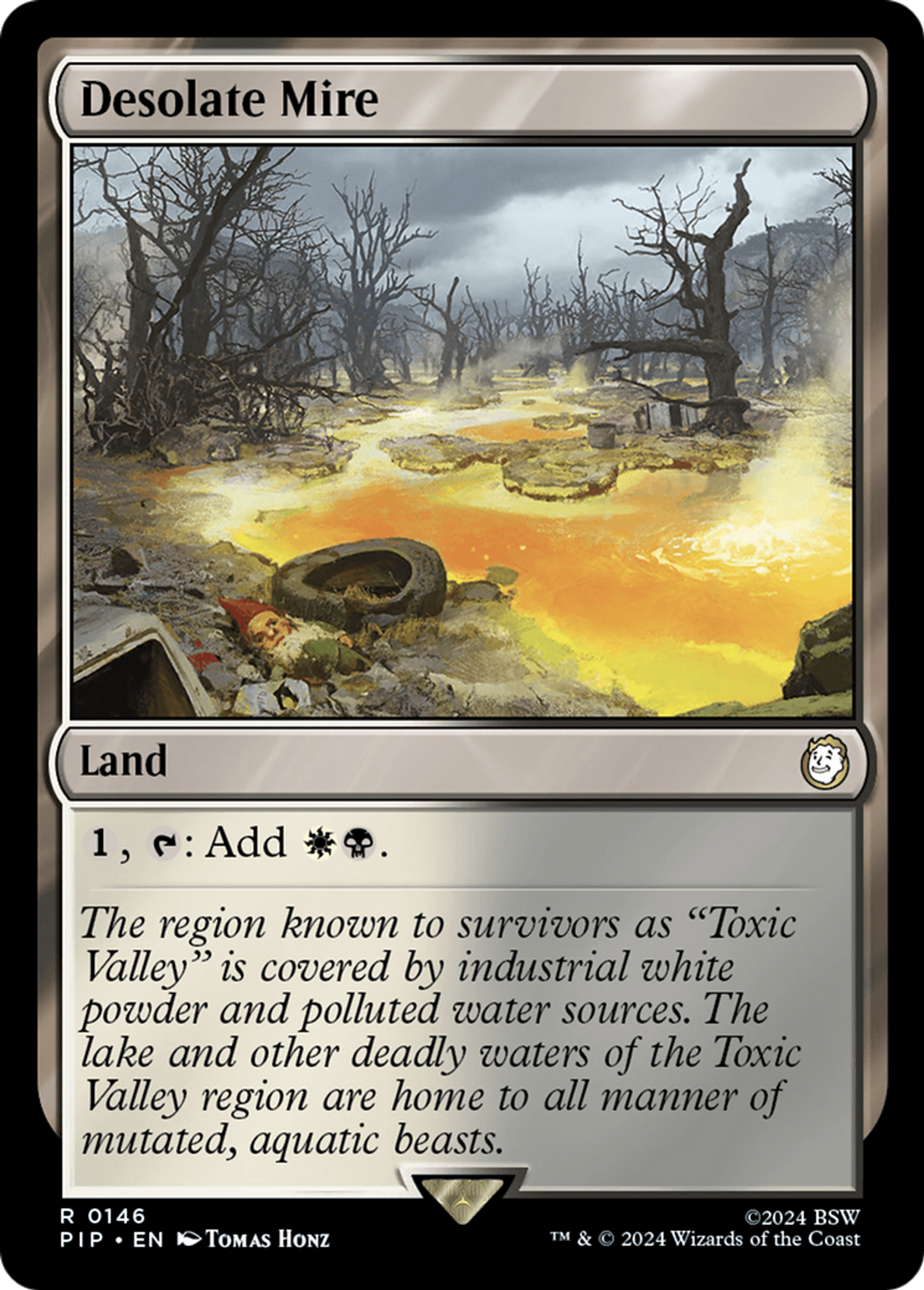 Bourbier abandonné — Fallout — Magic: The Gathering