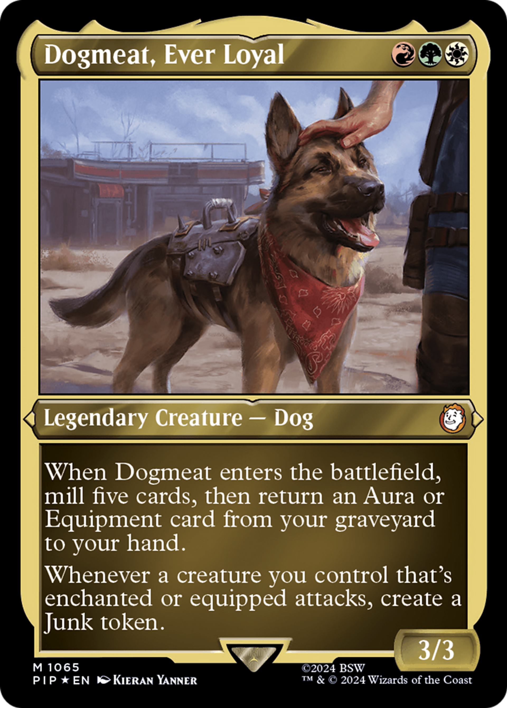 Canigou, fidèle compagnon — Fallout — Magic: The Gathering