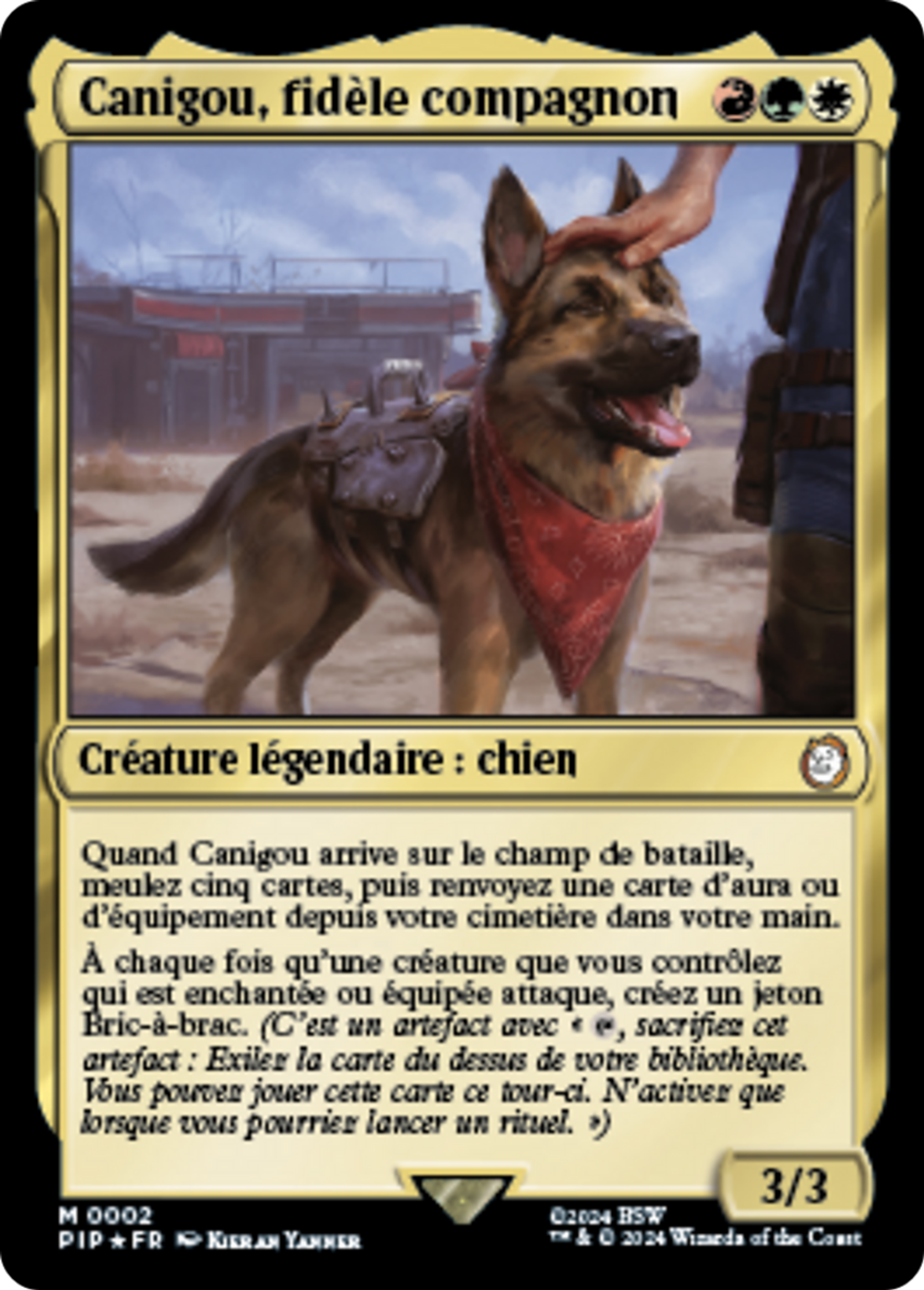 Canigou, fidèle compagnon — Fallout — Magic: The Gathering
