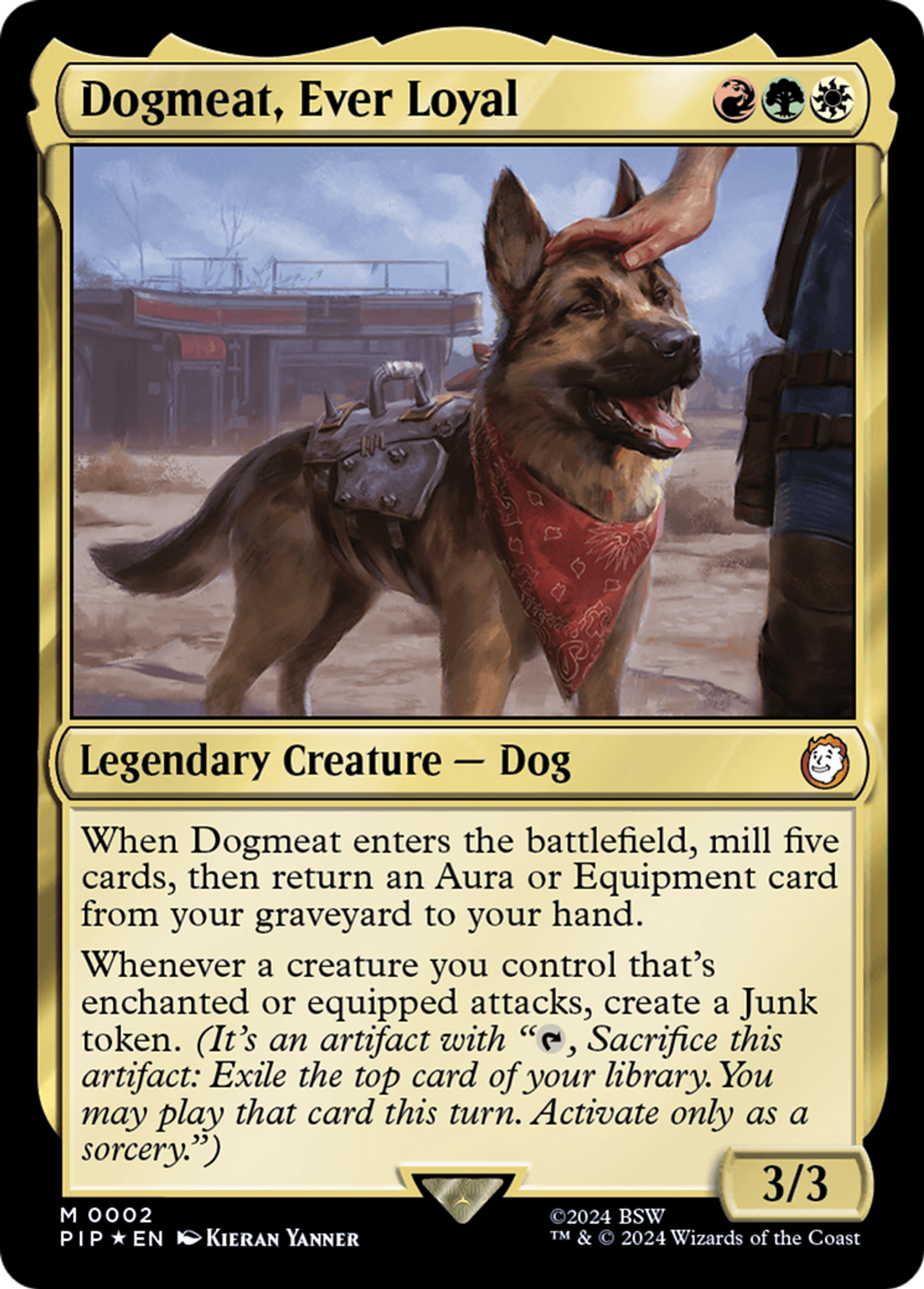 Canigou, fidèle compagnon — Fallout — Magic: The Gathering
