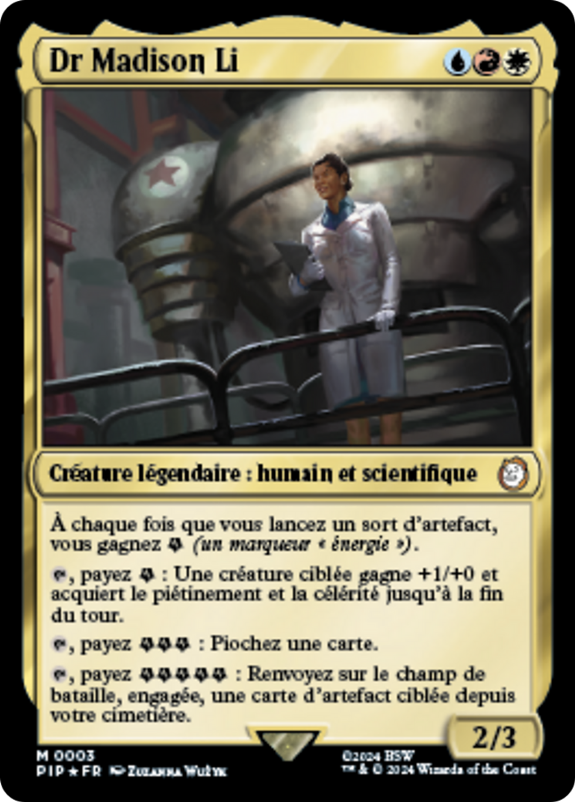 Dr Madison Li — Fallout — Magic: The Gathering