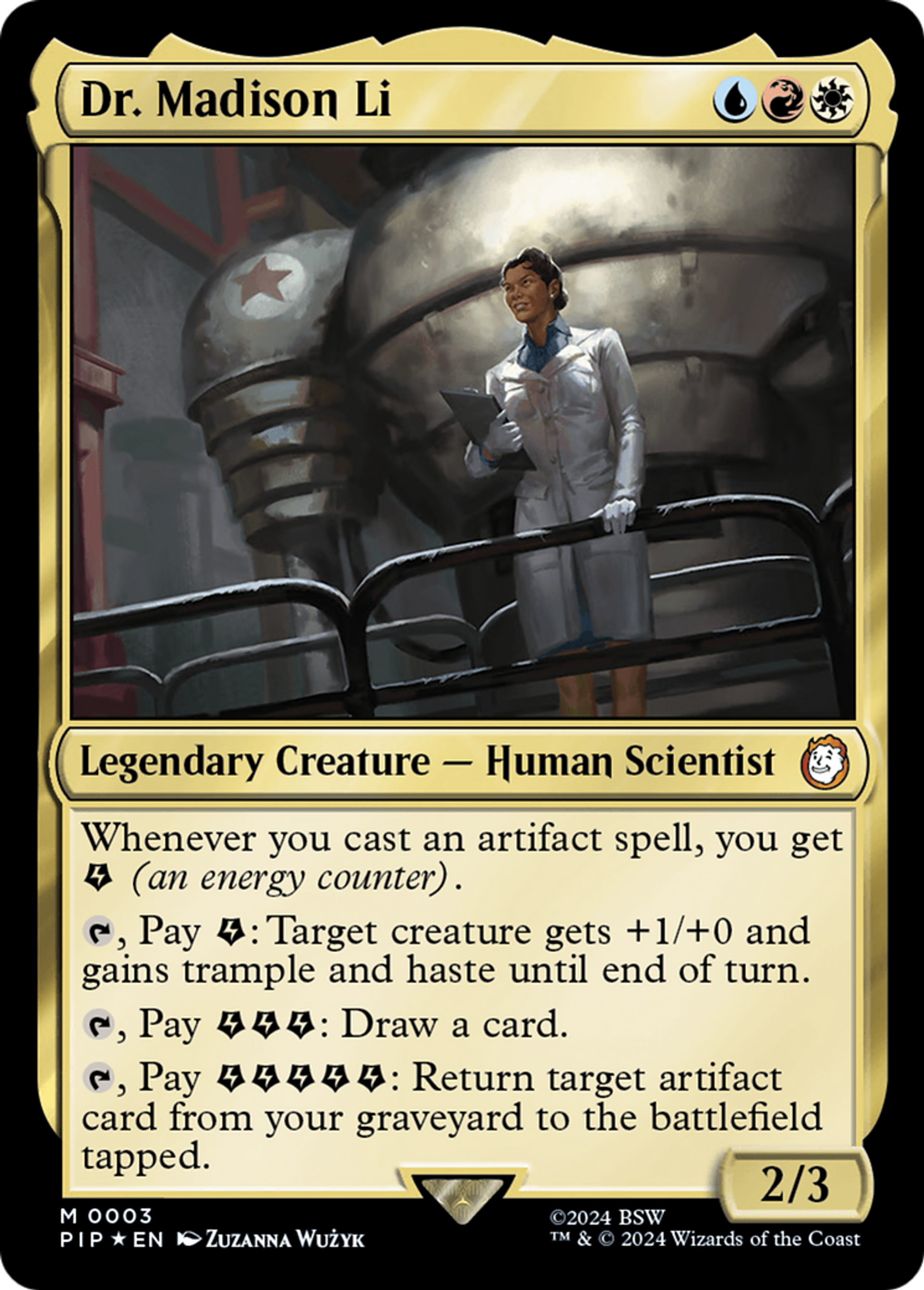 Dr Madison Li — Fallout — Magic: The Gathering