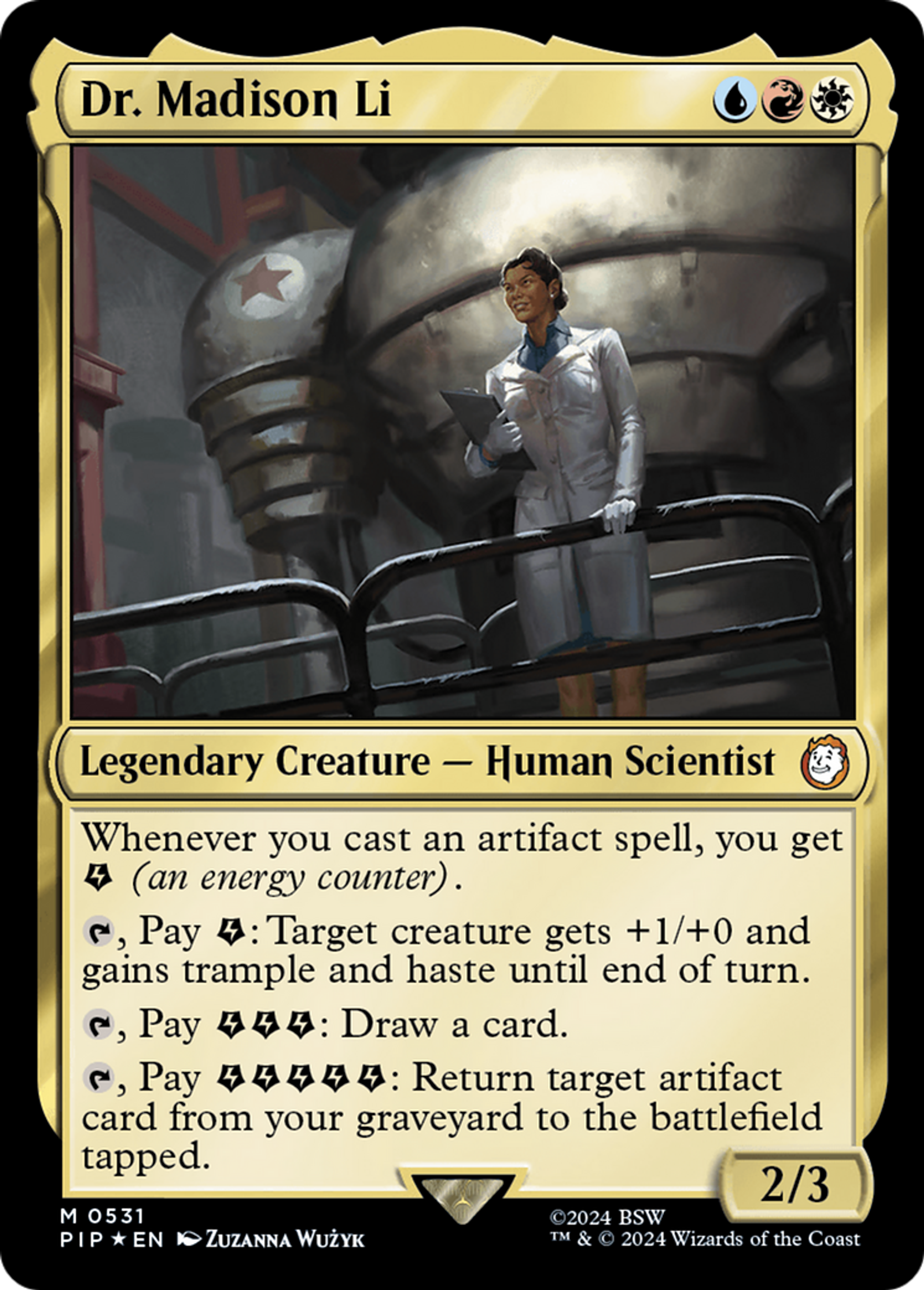 Dr Madison Li — Fallout — Magic: The Gathering