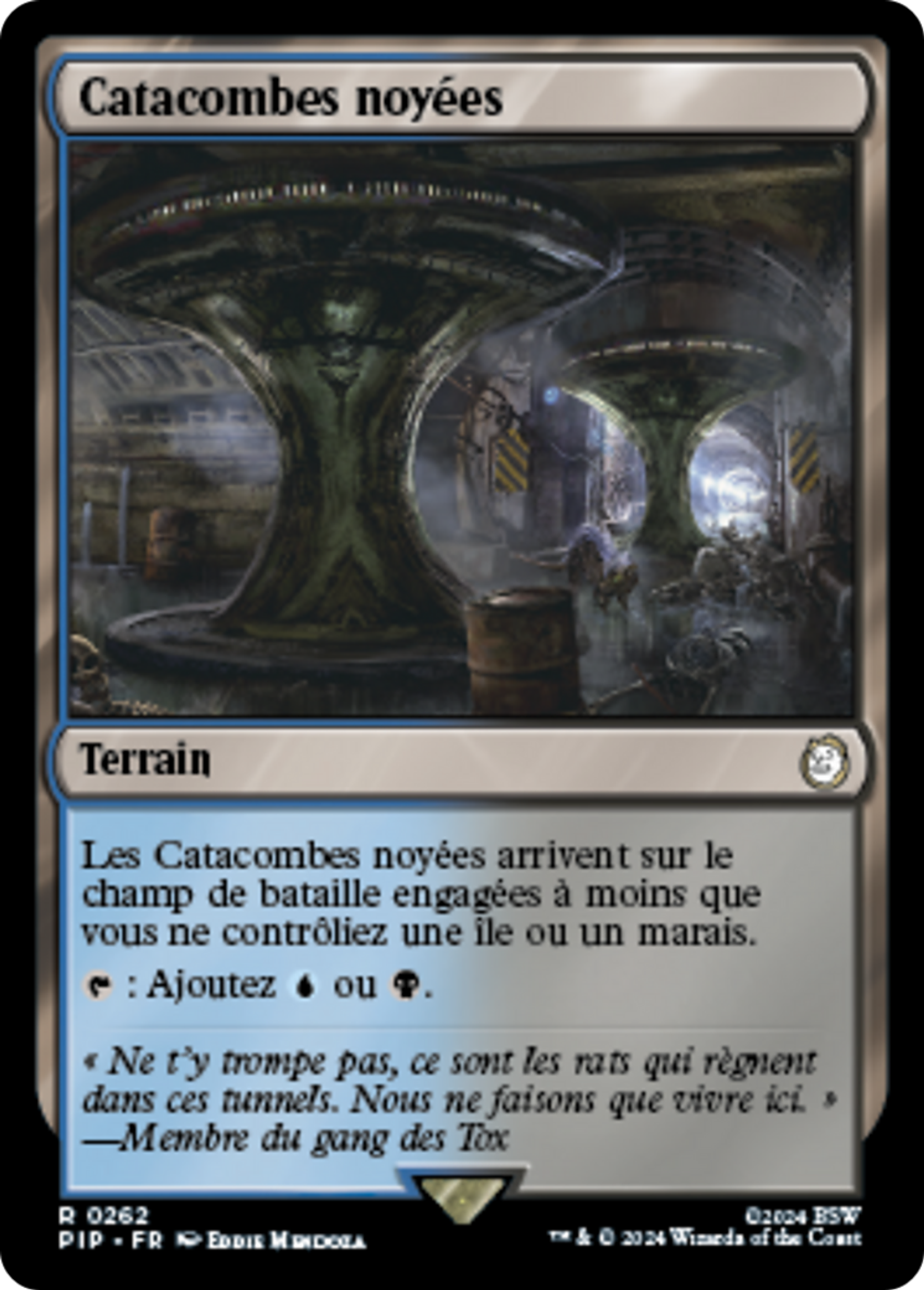 Catacombes noyées — Fallout — Magic: The Gathering