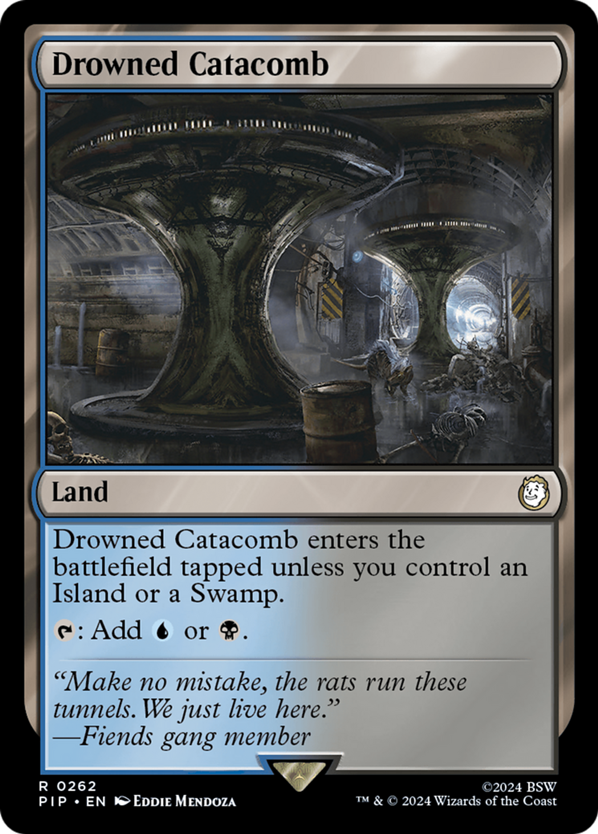 Drowned Catacomb — Fallout — Magic: The Gathering