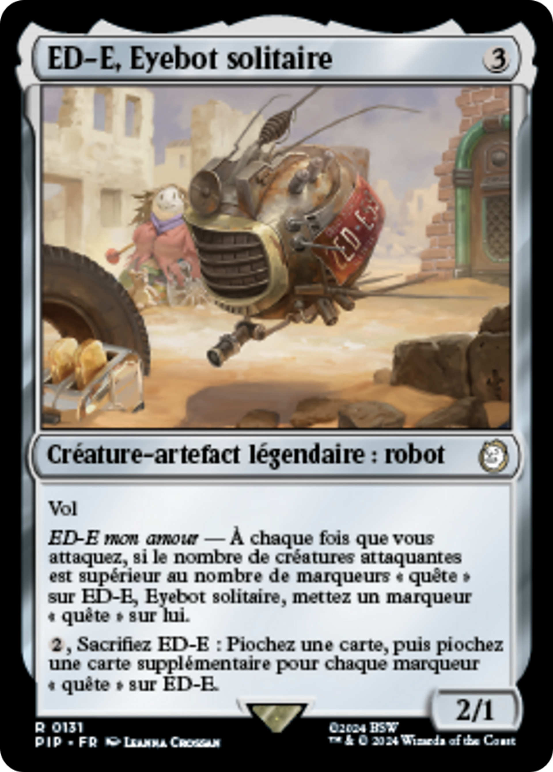 ED-E, Eyebot solitaire — Fallout — Magic: The Gathering