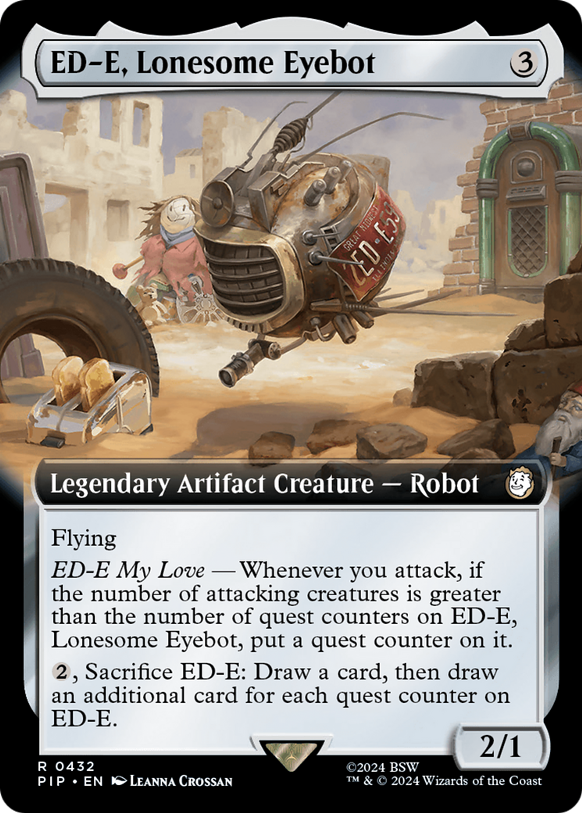 ED-E, Eyebot solitaire — Fallout — Magic: The Gathering