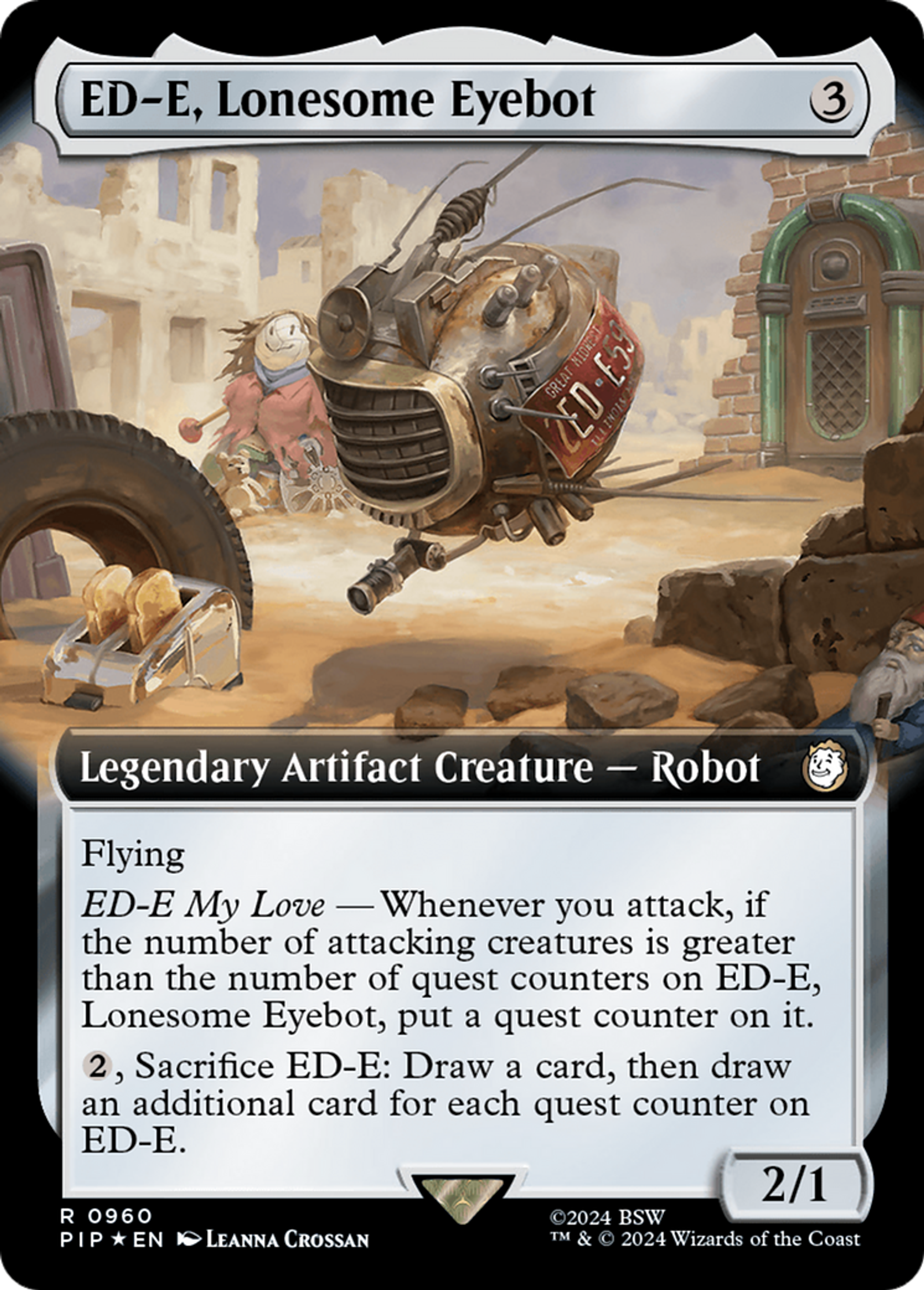 ED-E, Eyebot solitaire — Fallout — Magic: The Gathering