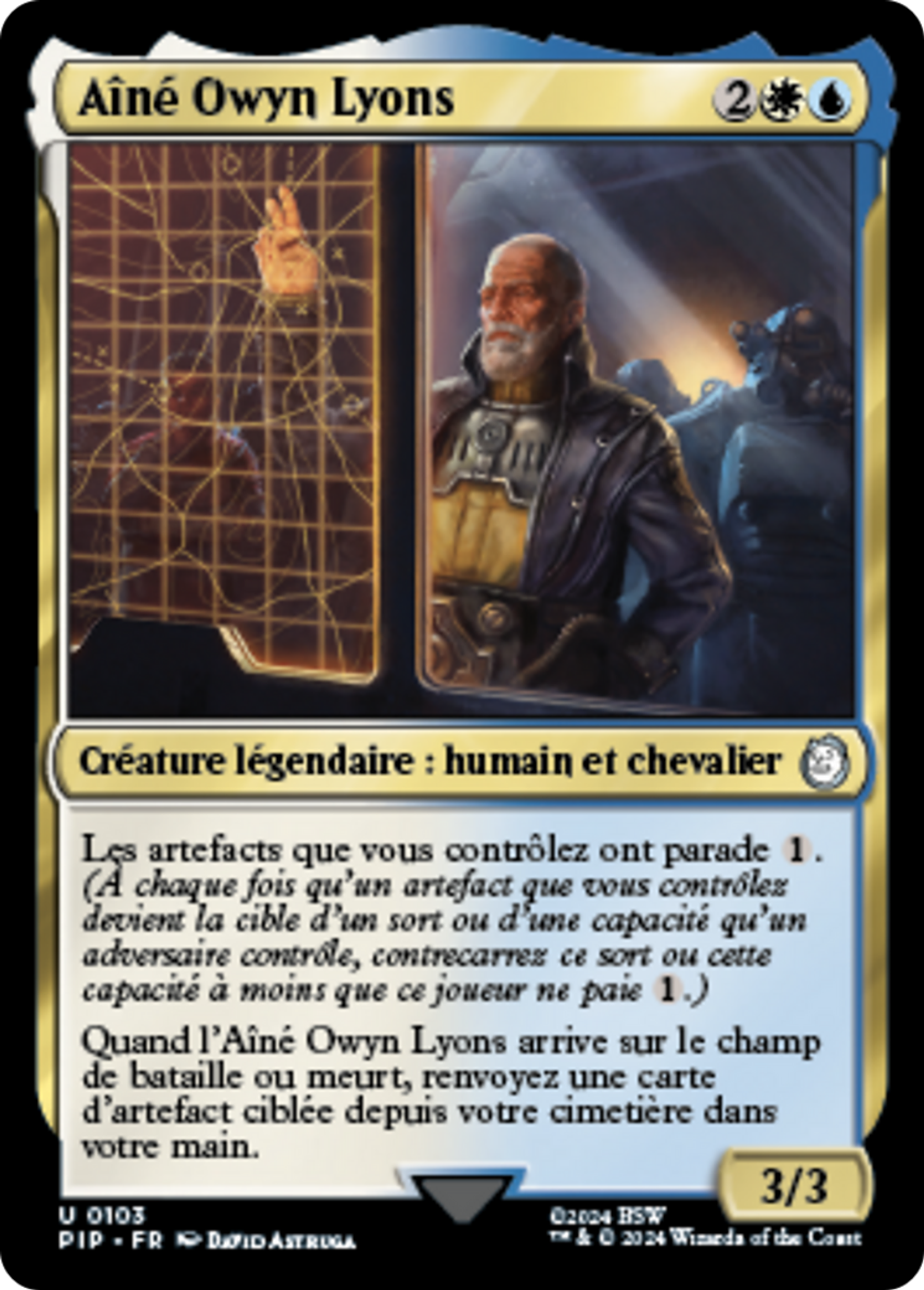 Aîné Owyn Lyons — Fallout — Magic: The Gathering