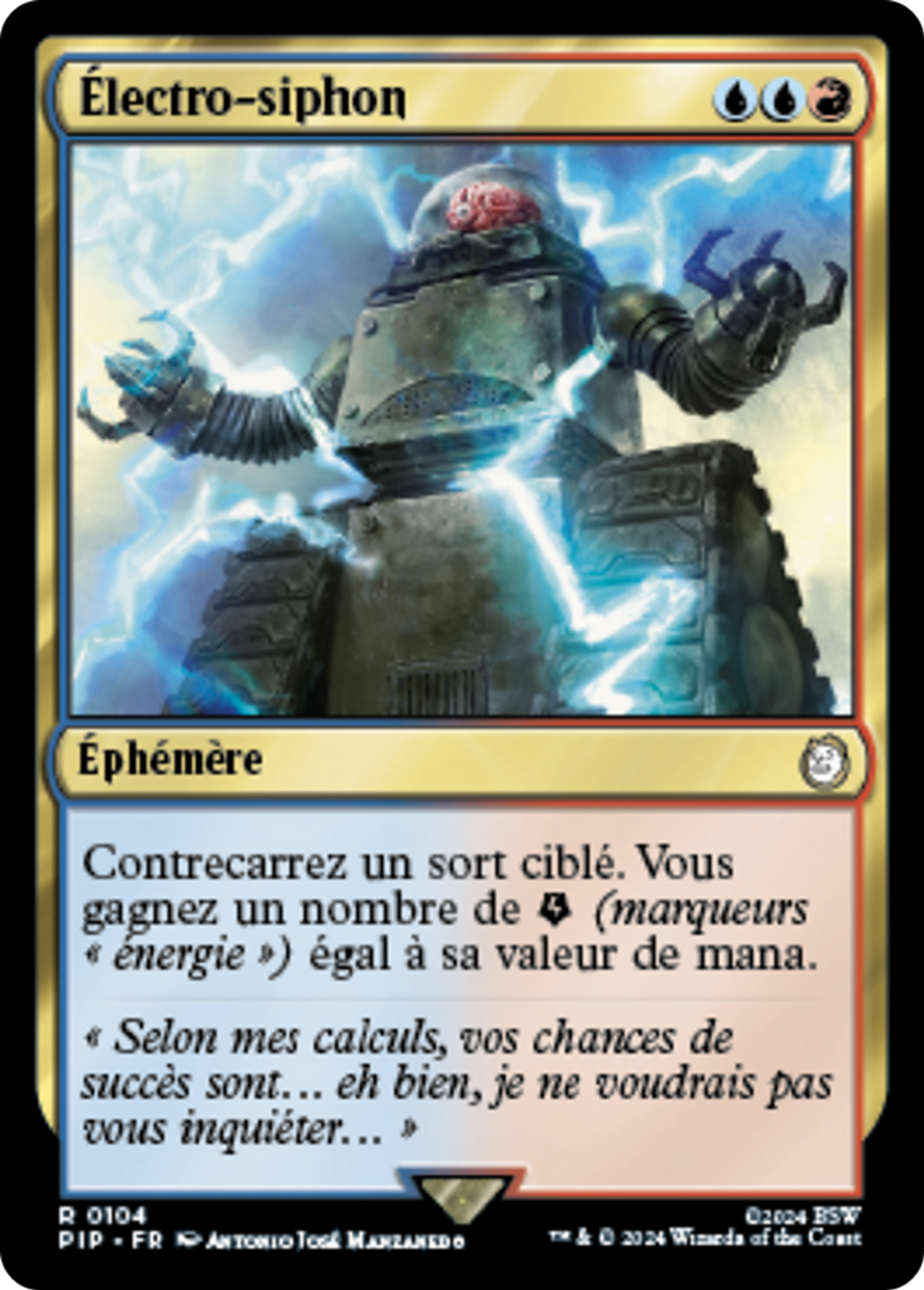 Électro-siphon — Fallout — Magic: The Gathering