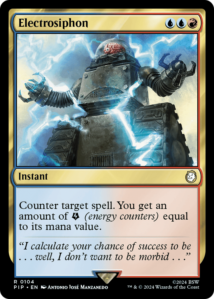 Electrosiphon — Fallout — Magic: The Gathering