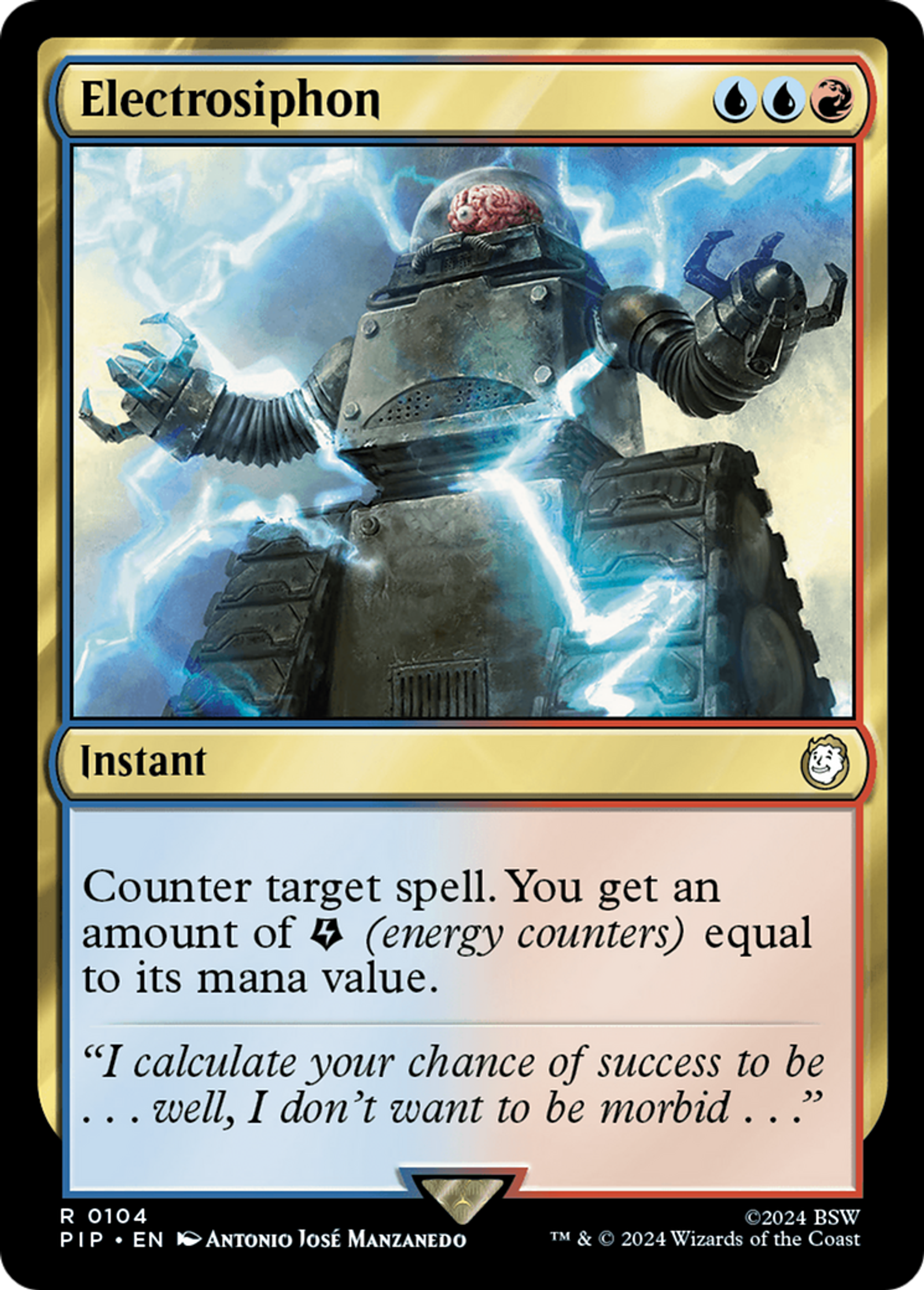 Électro-siphon — Fallout — Magic: The Gathering
