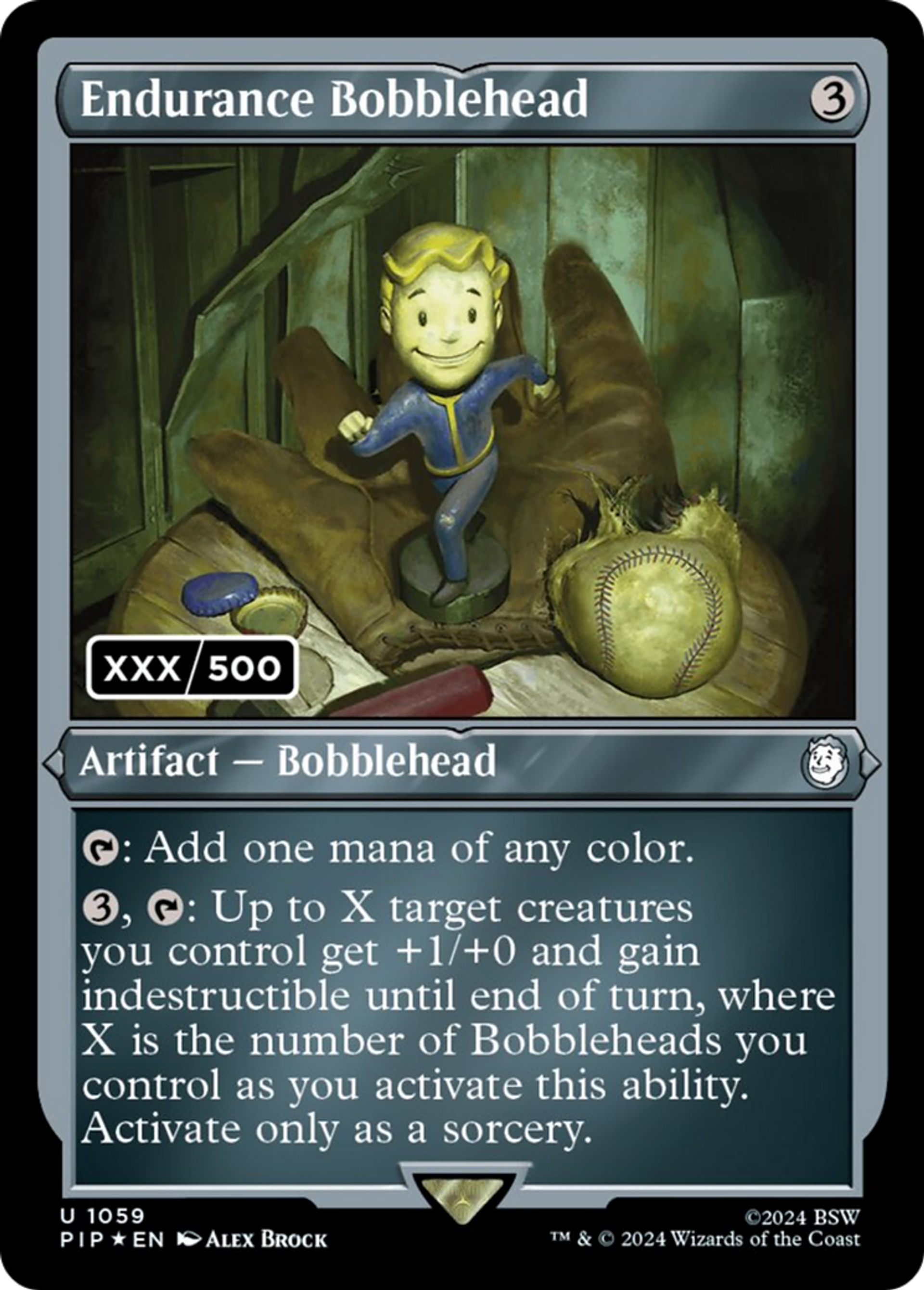 Figurine Endurance — Fallout — Magic: The Gathering