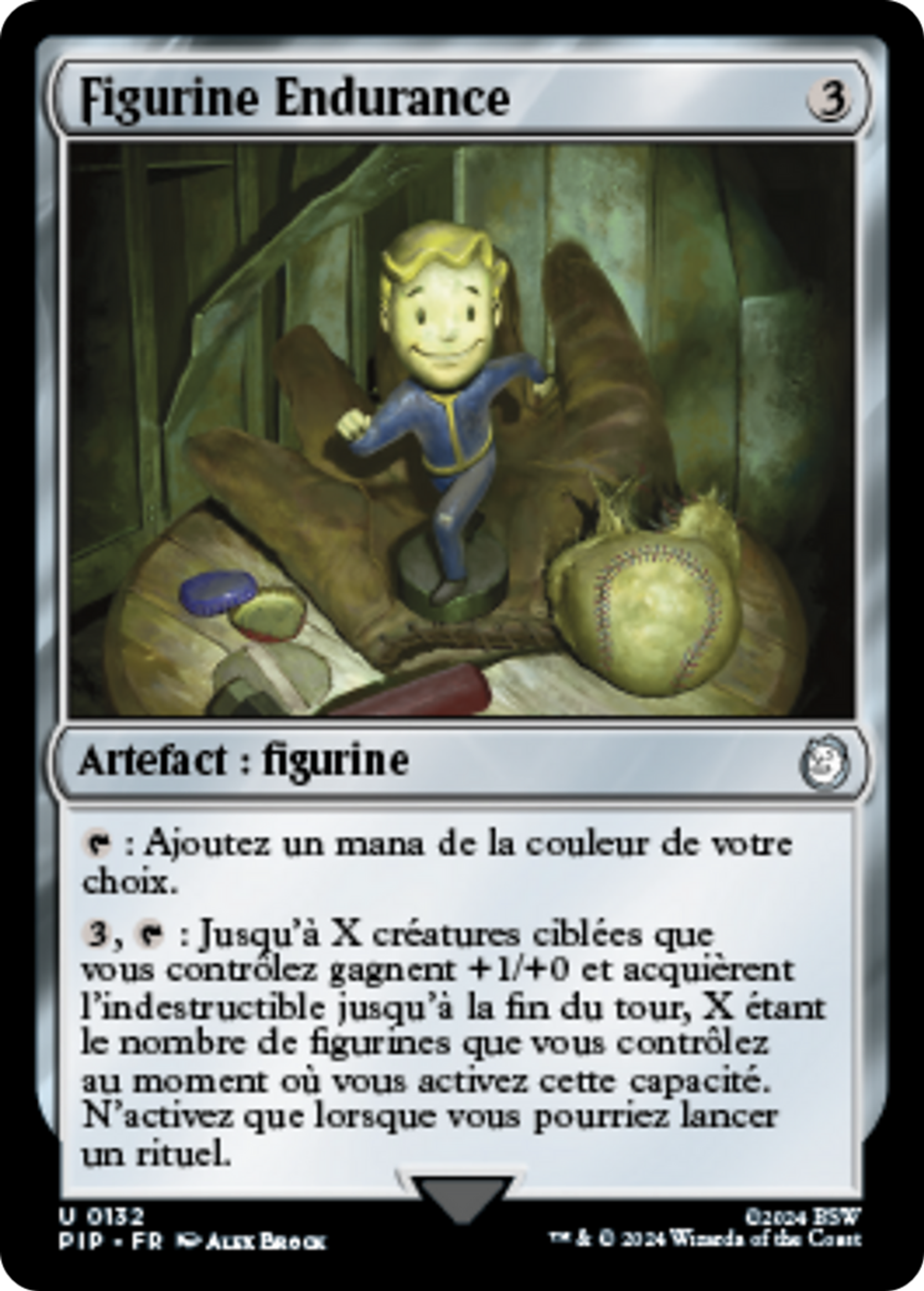 Figurine Endurance — Fallout — Magic: The Gathering
