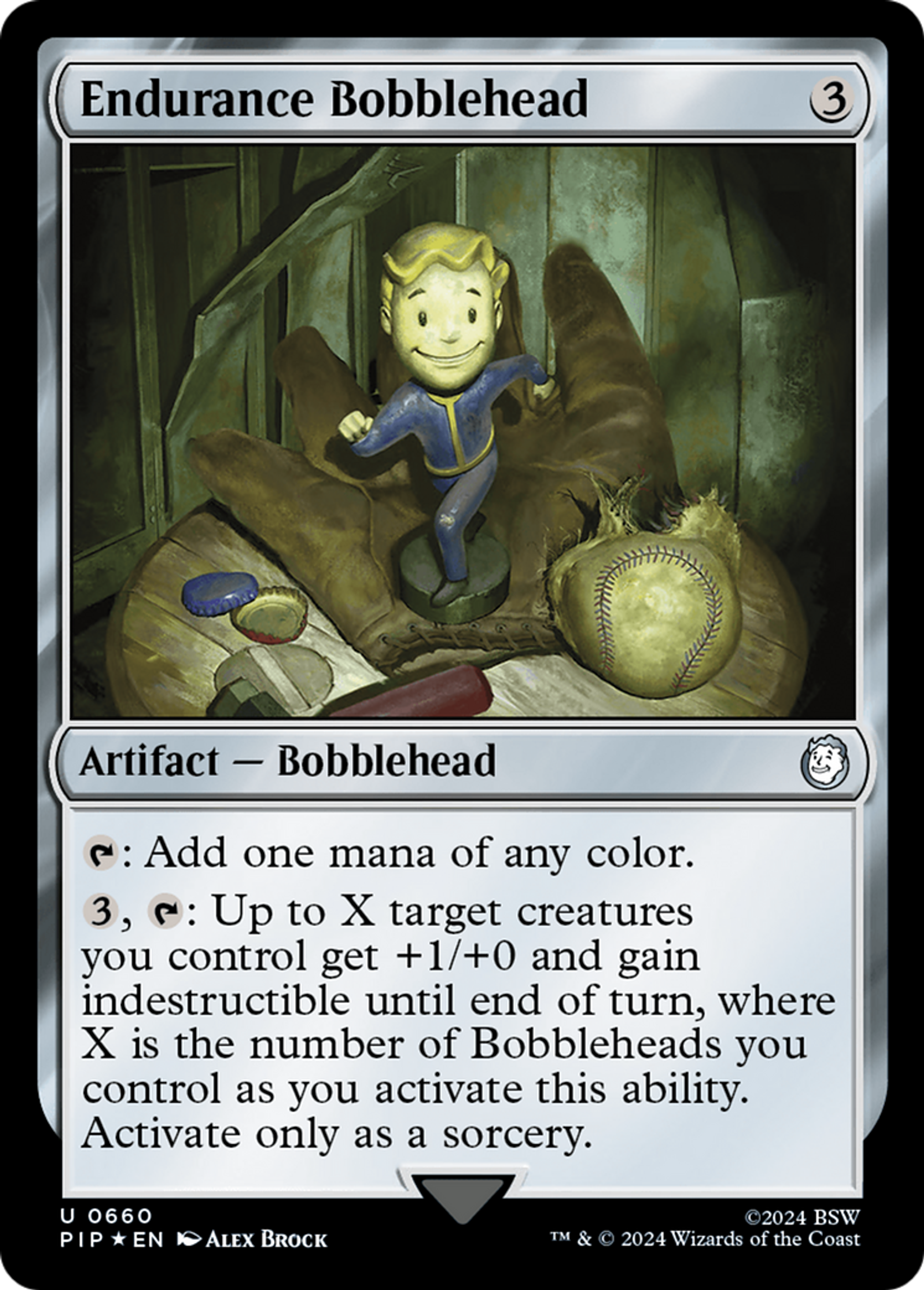 Figurine Endurance — Fallout — Magic: The Gathering