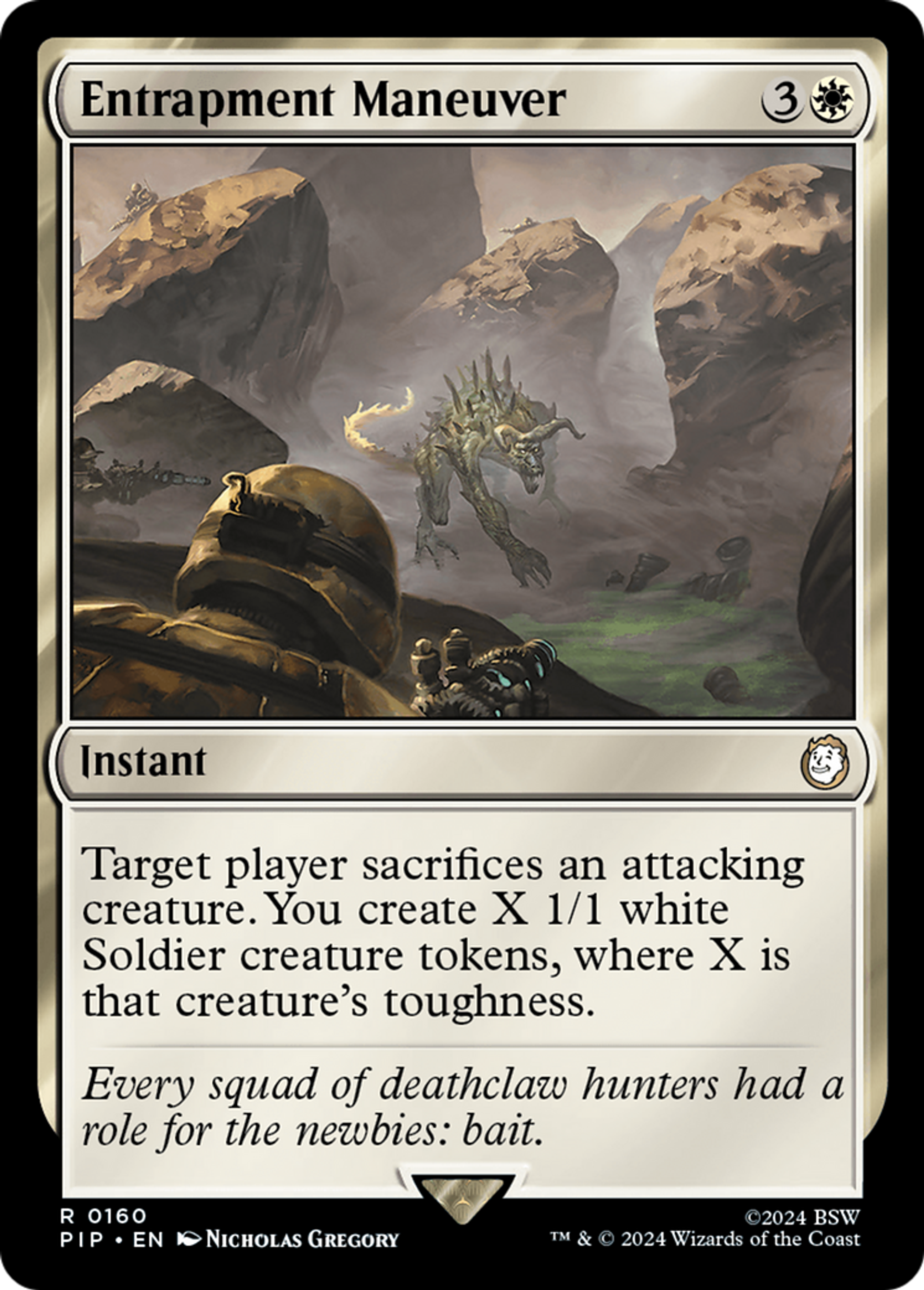 Entrapment Maneuver — Fallout — Magic: The Gathering