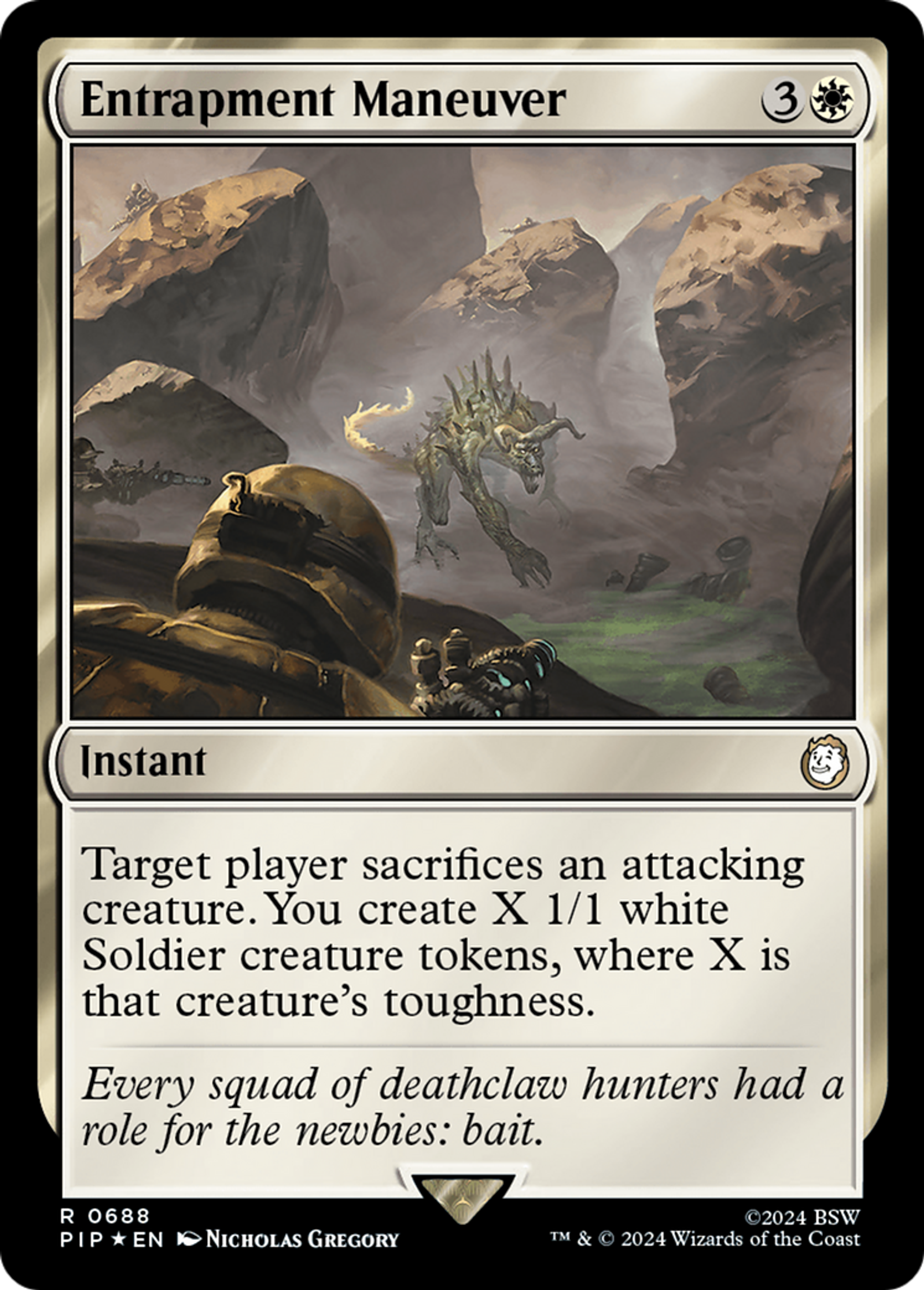 Entrapment Maneuver — Fallout — Magic: The Gathering