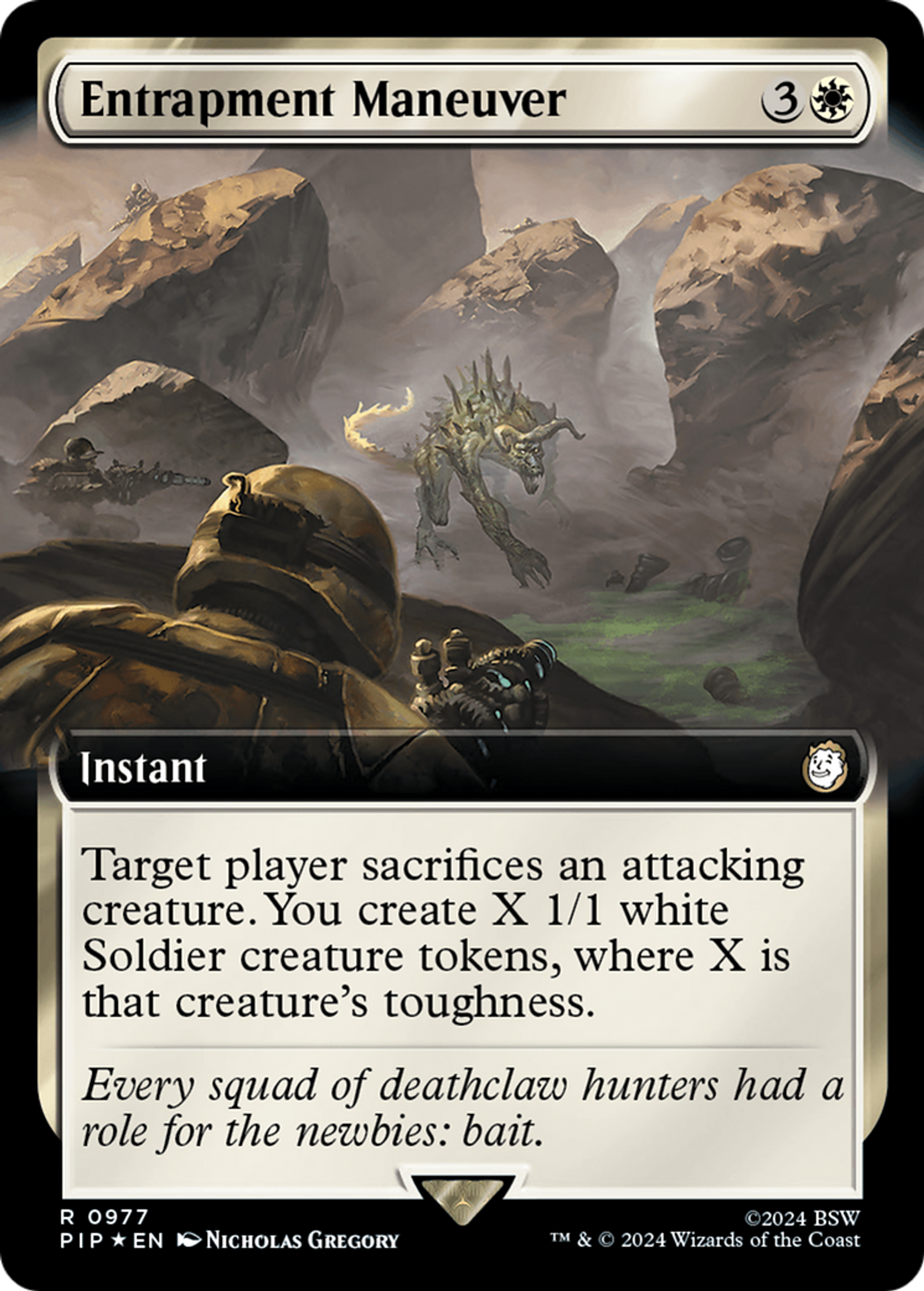 Manœuvre de capture — Fallout — Magic: The Gathering