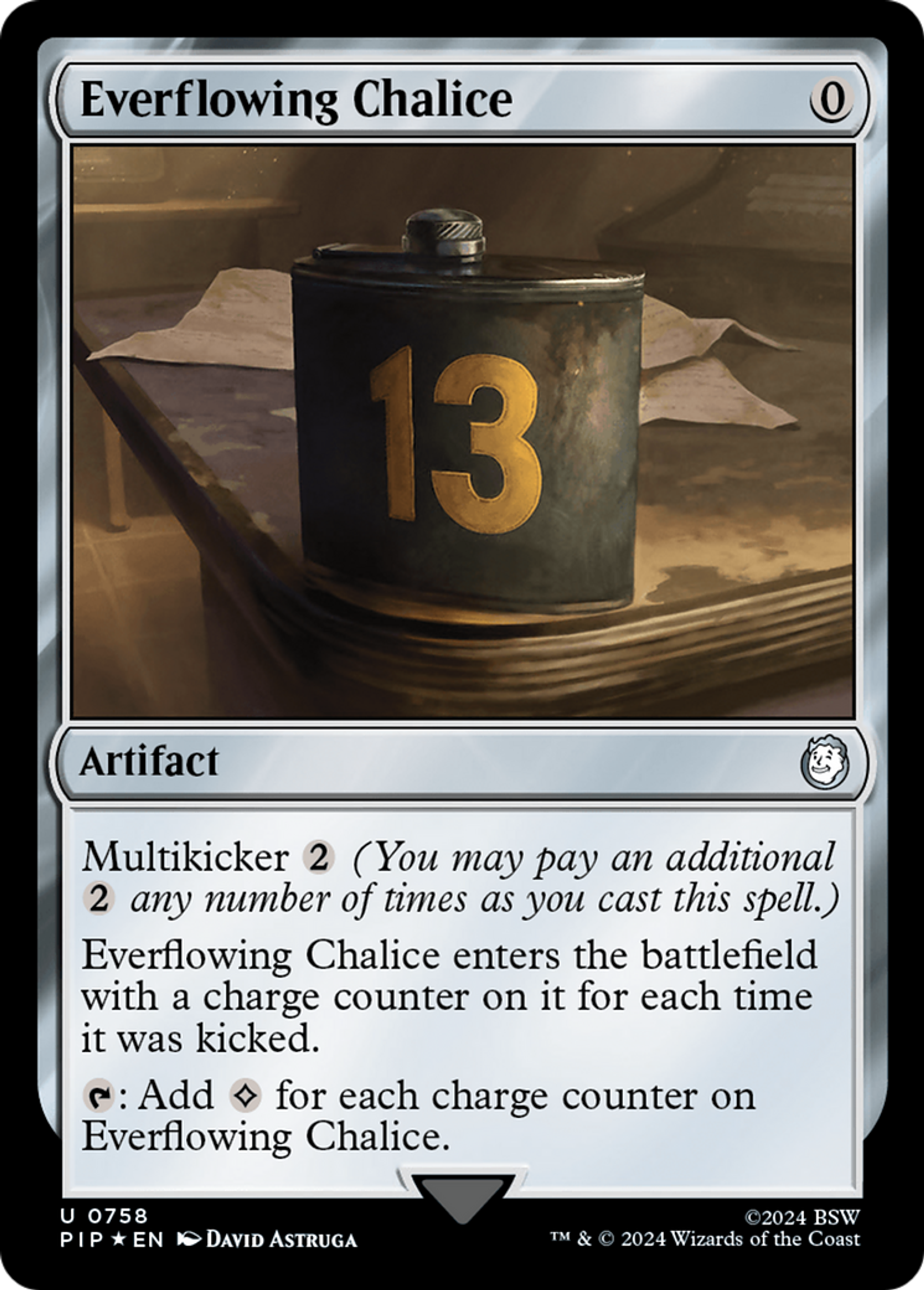 Calice toujours ruisselant — Fallout — Magic: The Gathering