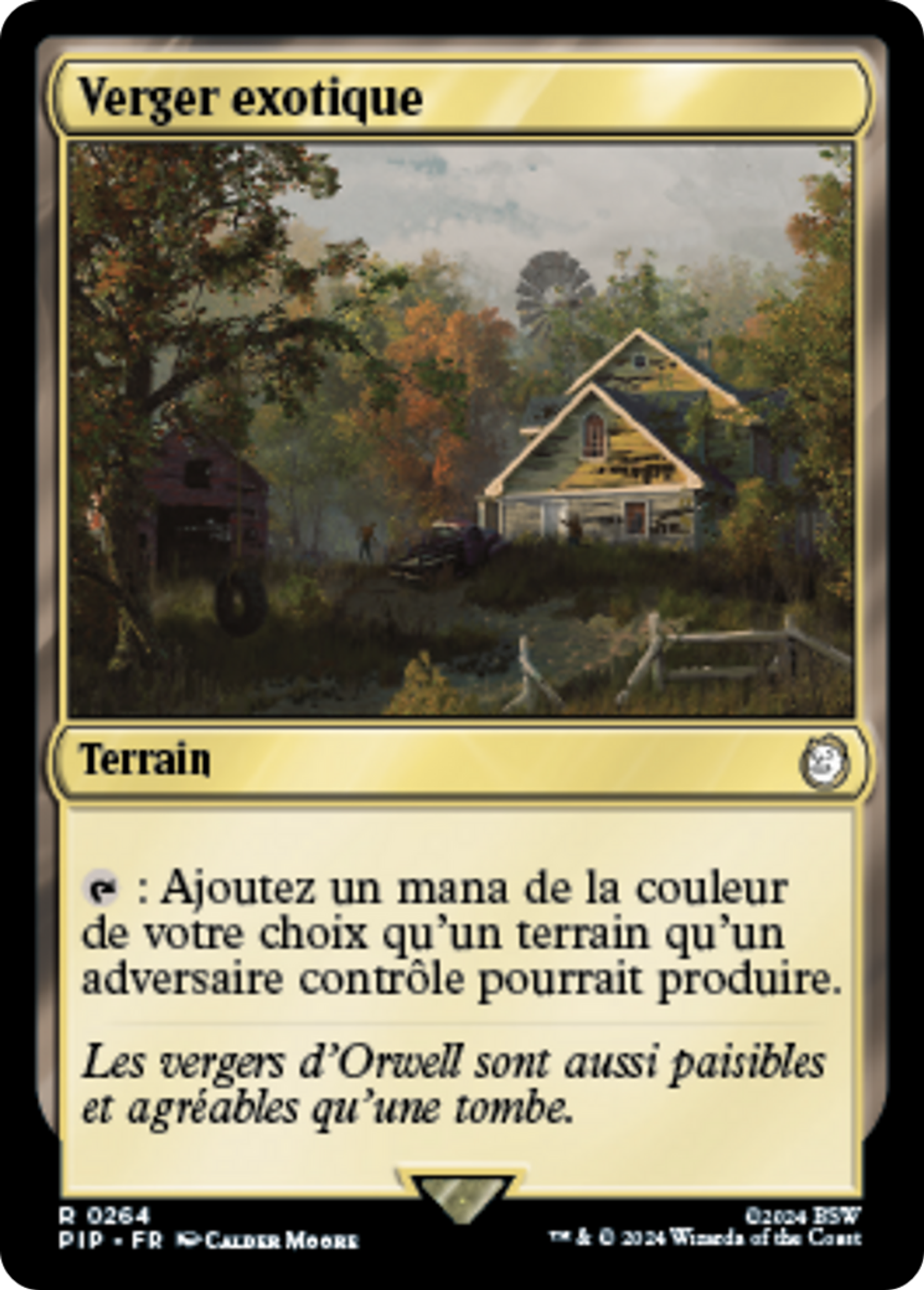 Verger exotique — Fallout — Magic: The Gathering