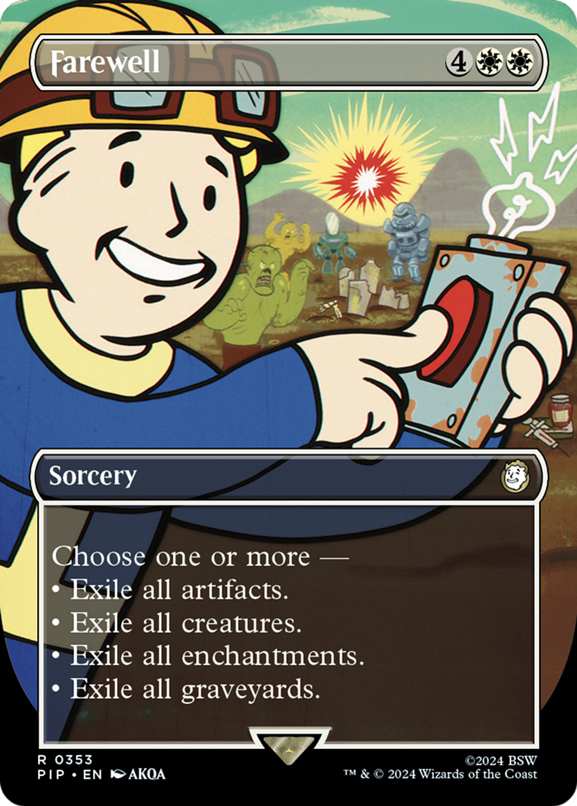 Farewell — Fallout — Magic: The Gathering