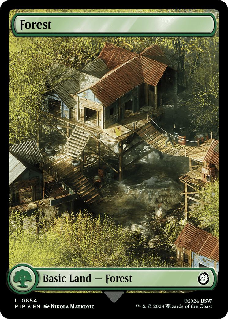 Forest — Fallout — Magic: The Gathering