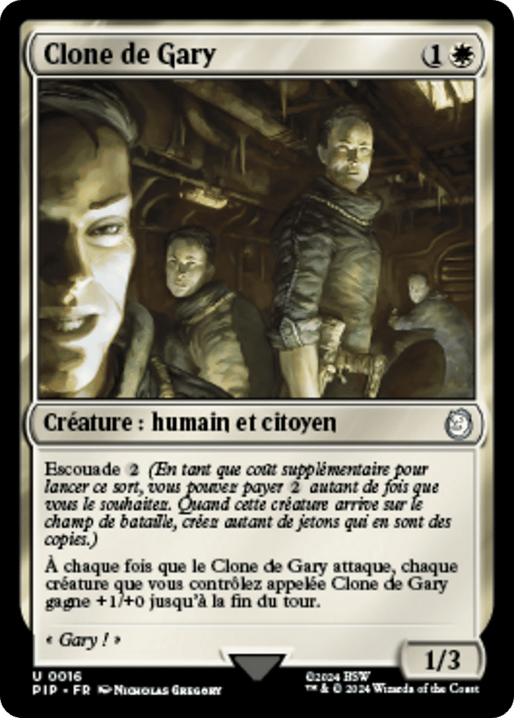 Clone de Gary — Fallout — Magic: The Gathering