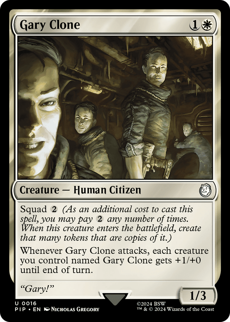 Gary Clone — Fallout — Magic: The Gathering