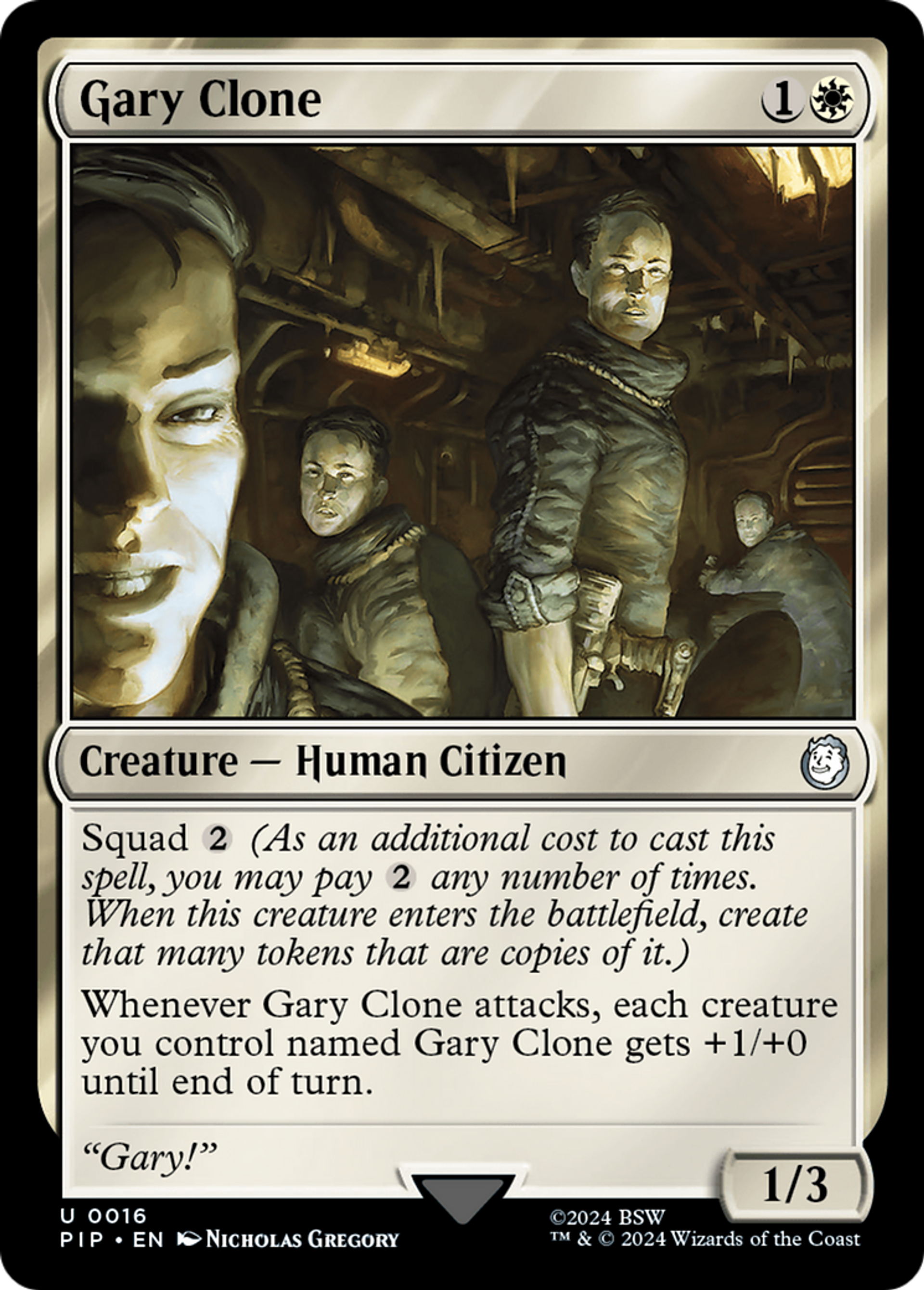 Clone de Gary — Fallout — Magic: The Gathering