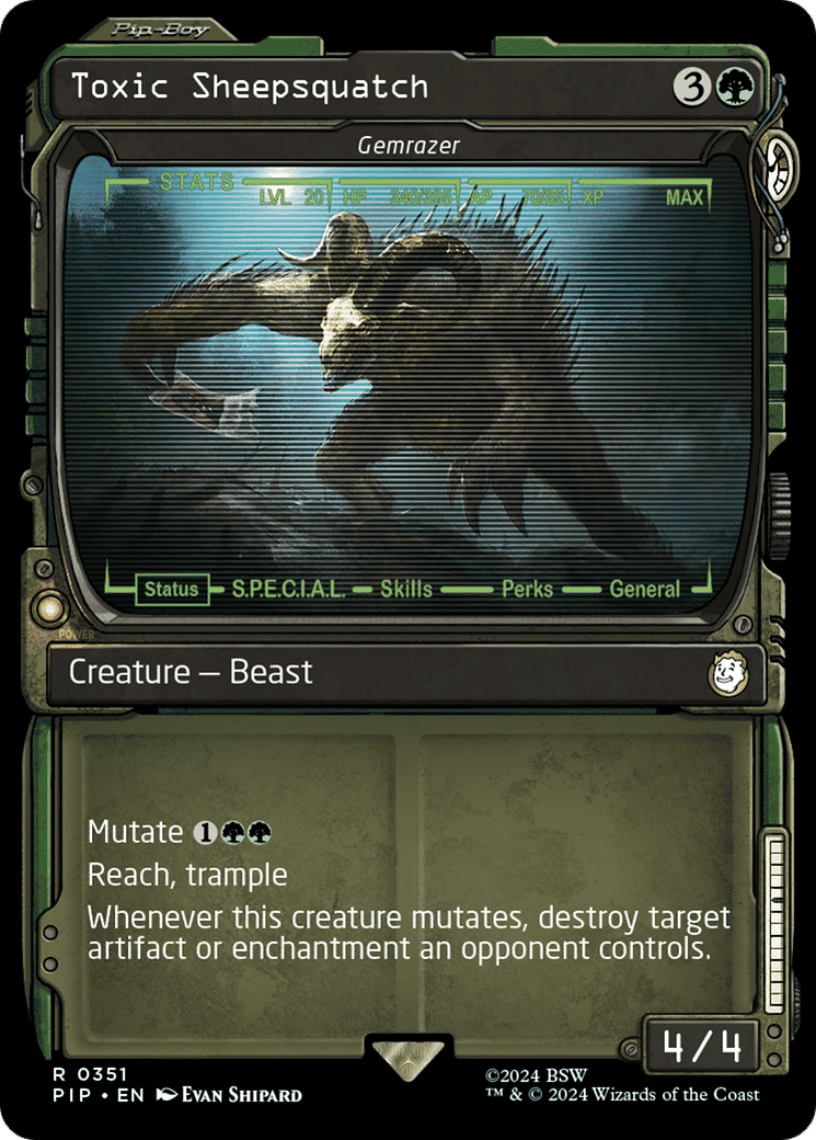 Gemrazer — Fallout — Magic: The Gathering