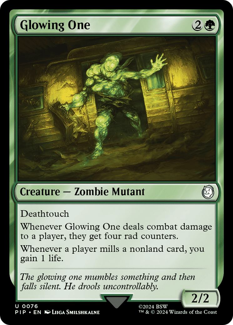 Glowing One — Fallout — Magic: The Gathering