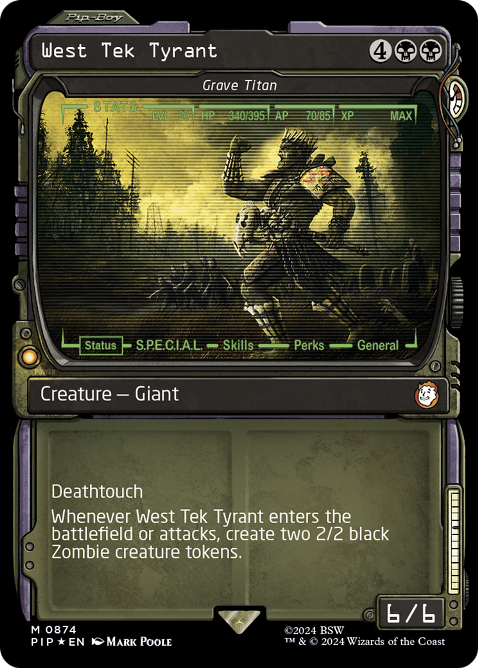 Grave Titan — Fallout — Magic: The Gathering