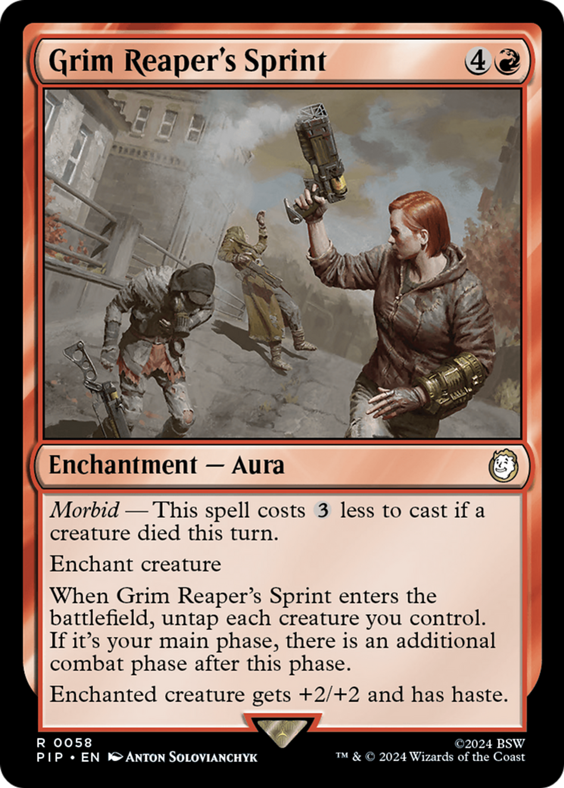 Grim Reaper's Sprint — Fallout — Magic: The Gathering