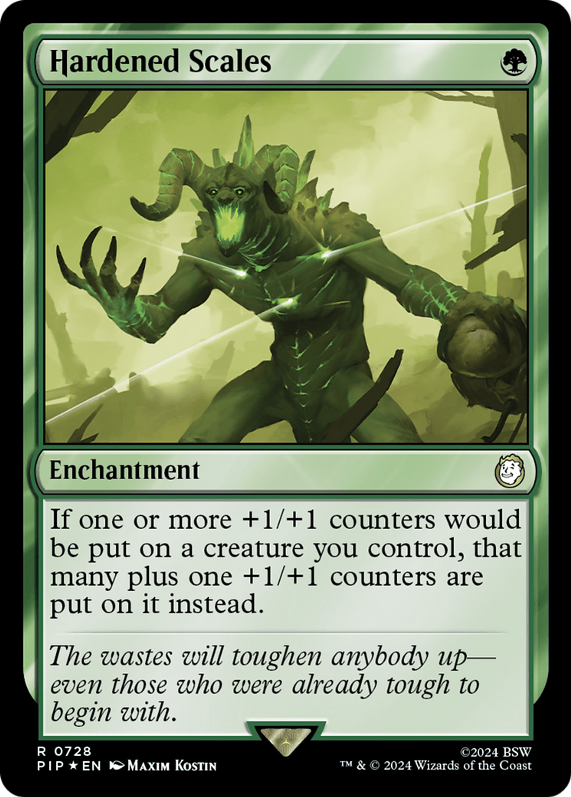 Hardened Scales — Fallout — Magic: The Gathering
