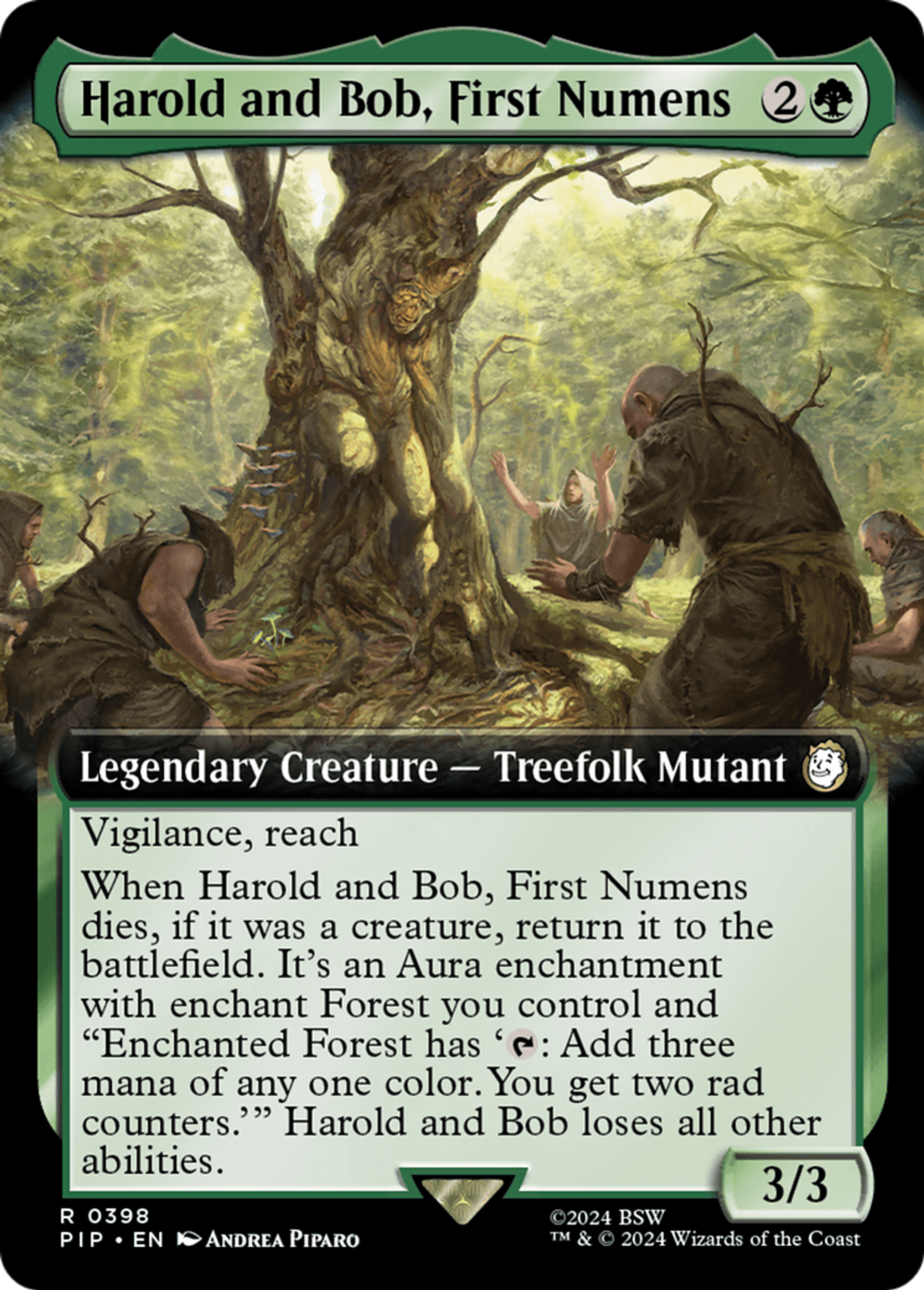 Harold and Bob, First Numens — Fallout — Magic: The Gathering