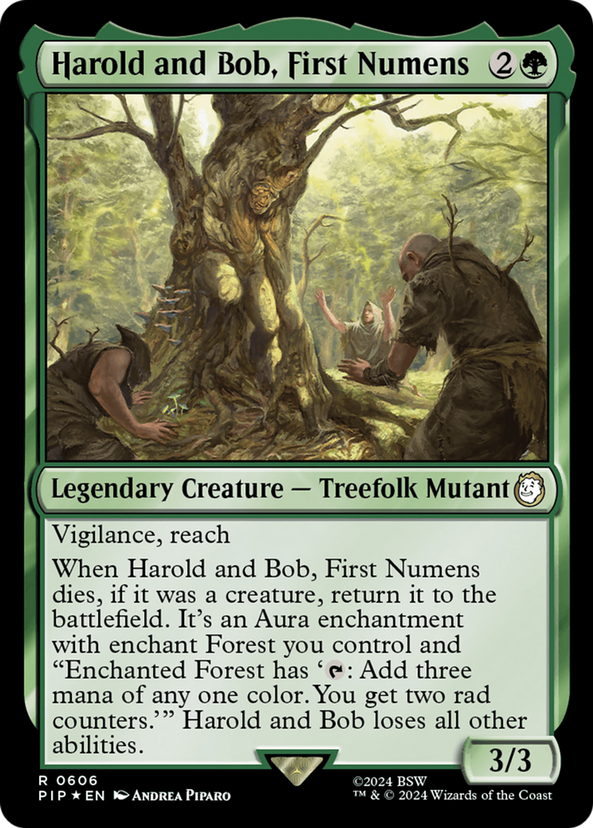 Harold and Bob, First Numens — Fallout — Magic: The Gathering
