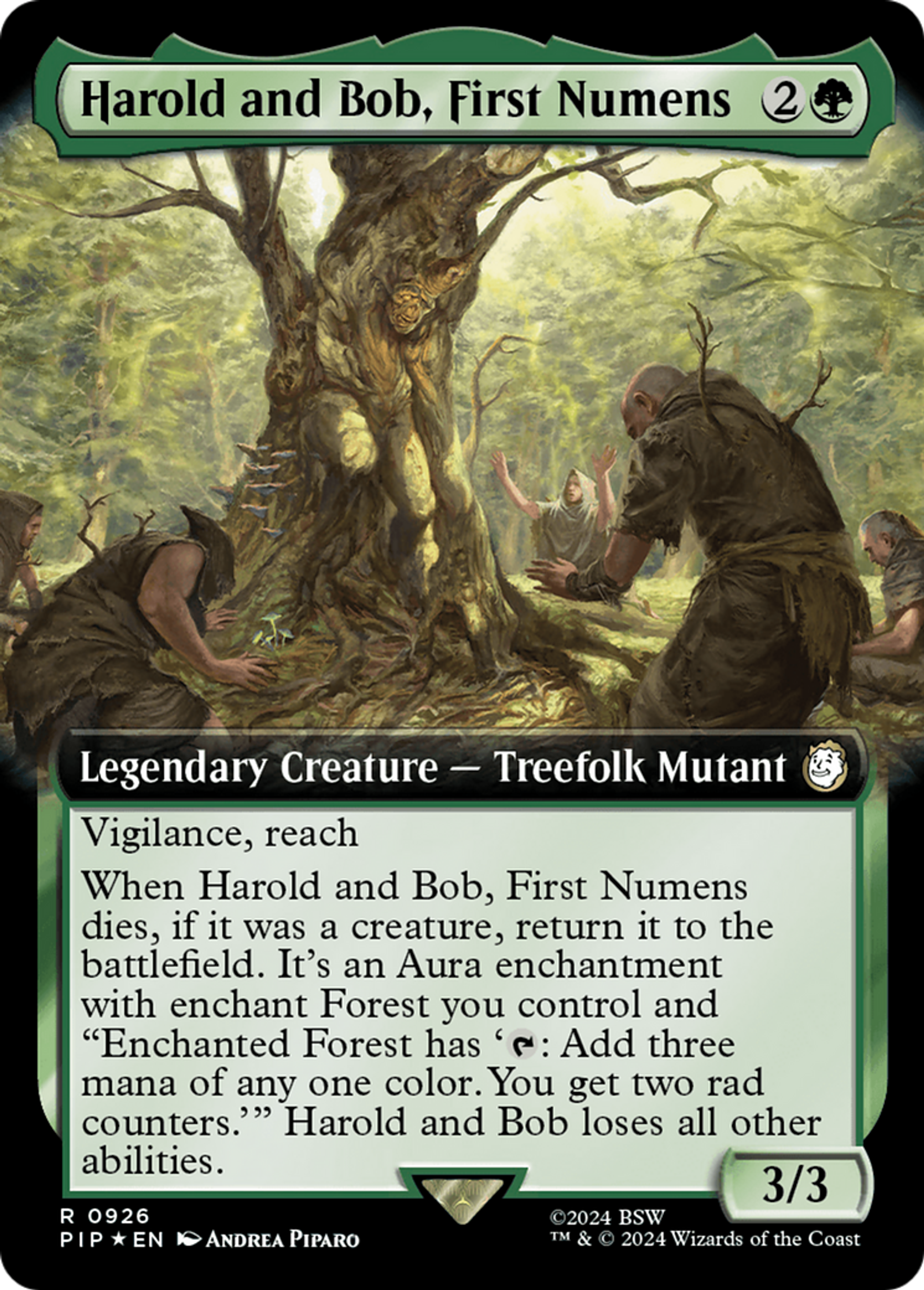 Harold and Bob, First Numens — Fallout — Magic: The Gathering