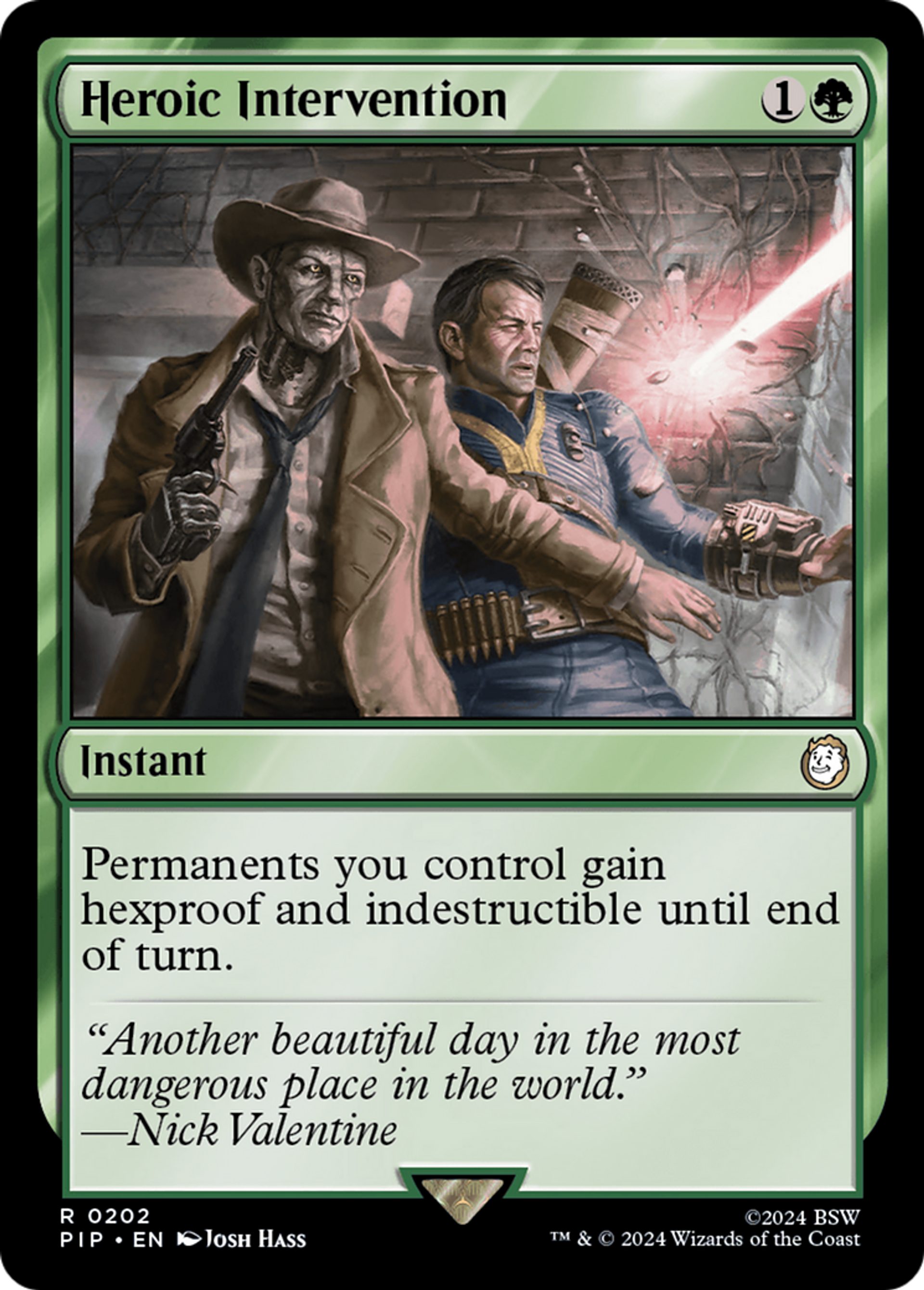 Heroic Intervention — Fallout — Magic: The Gathering
