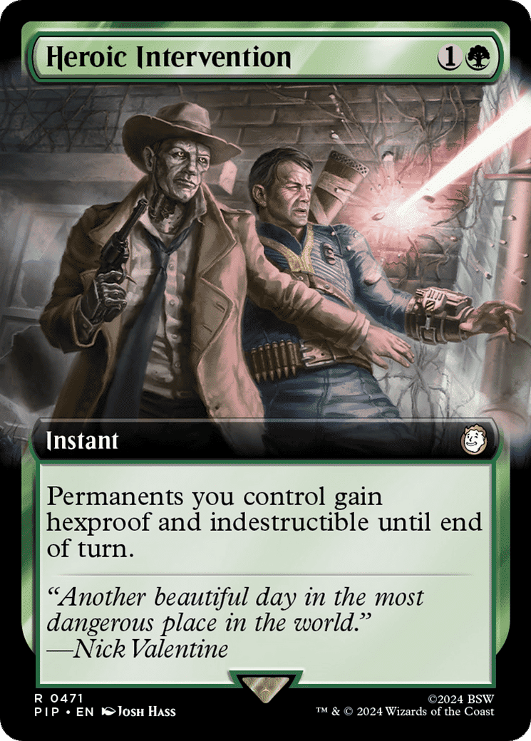Heroic Intervention — Fallout — Magic: The Gathering