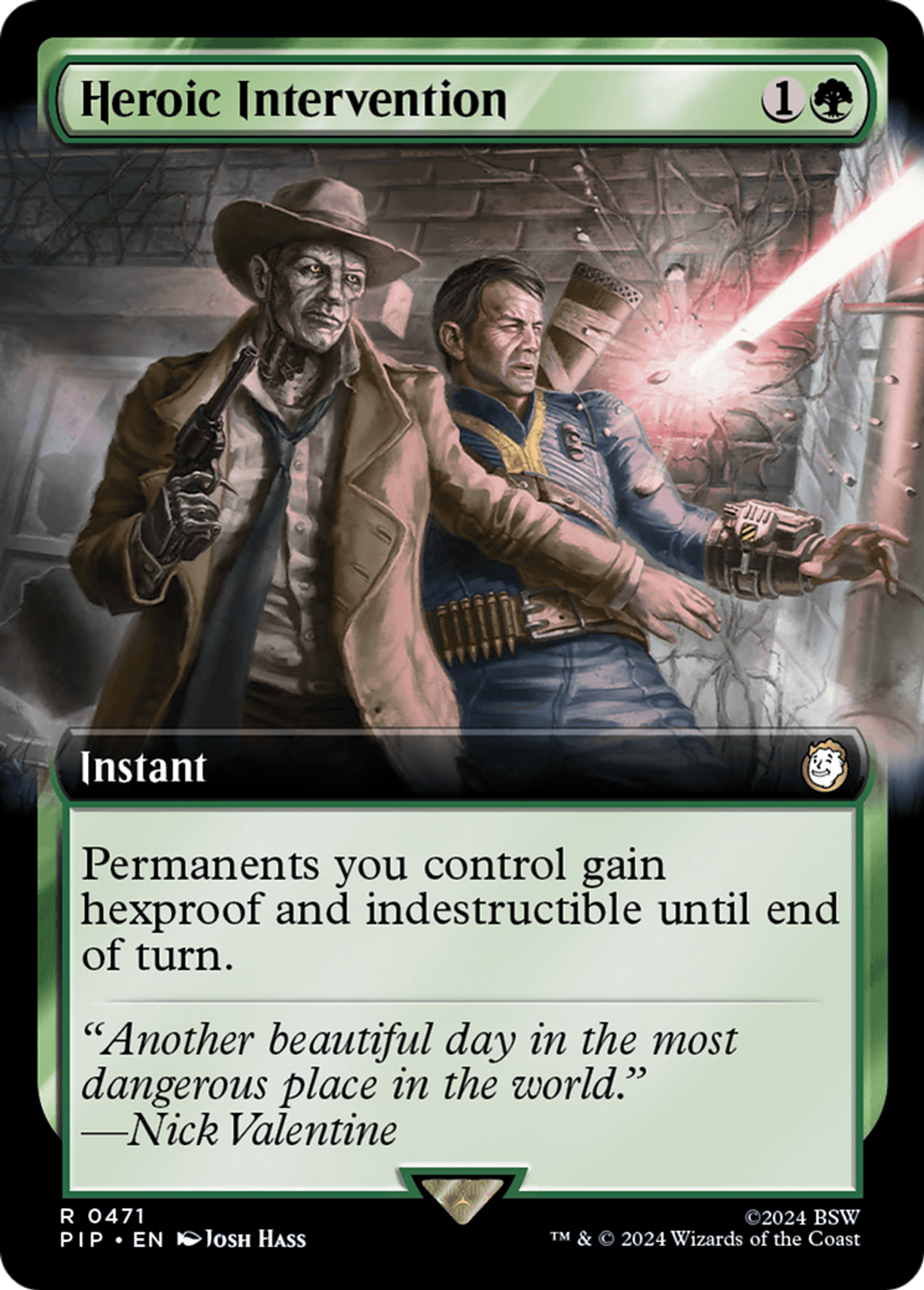 Heroic Intervention — Fallout — Magic: The Gathering