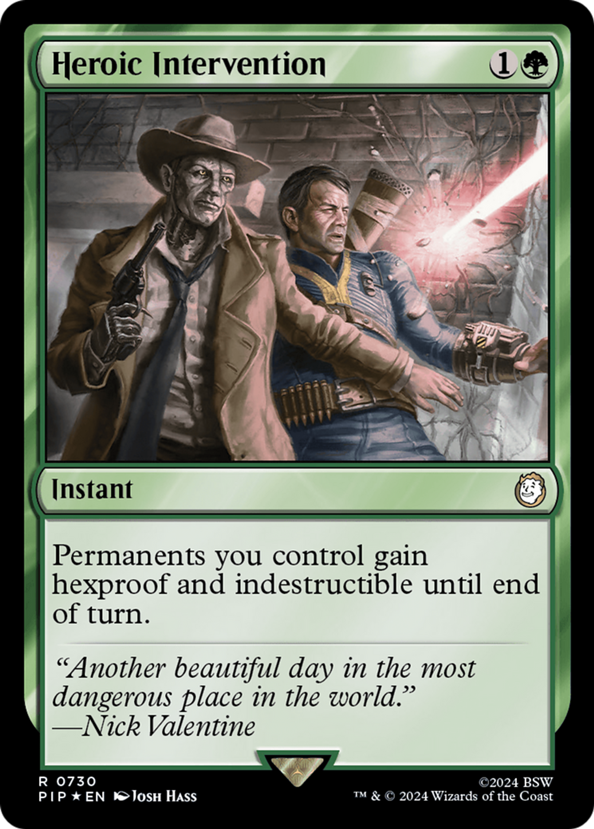 Heroic Intervention — Fallout — Magic: The Gathering