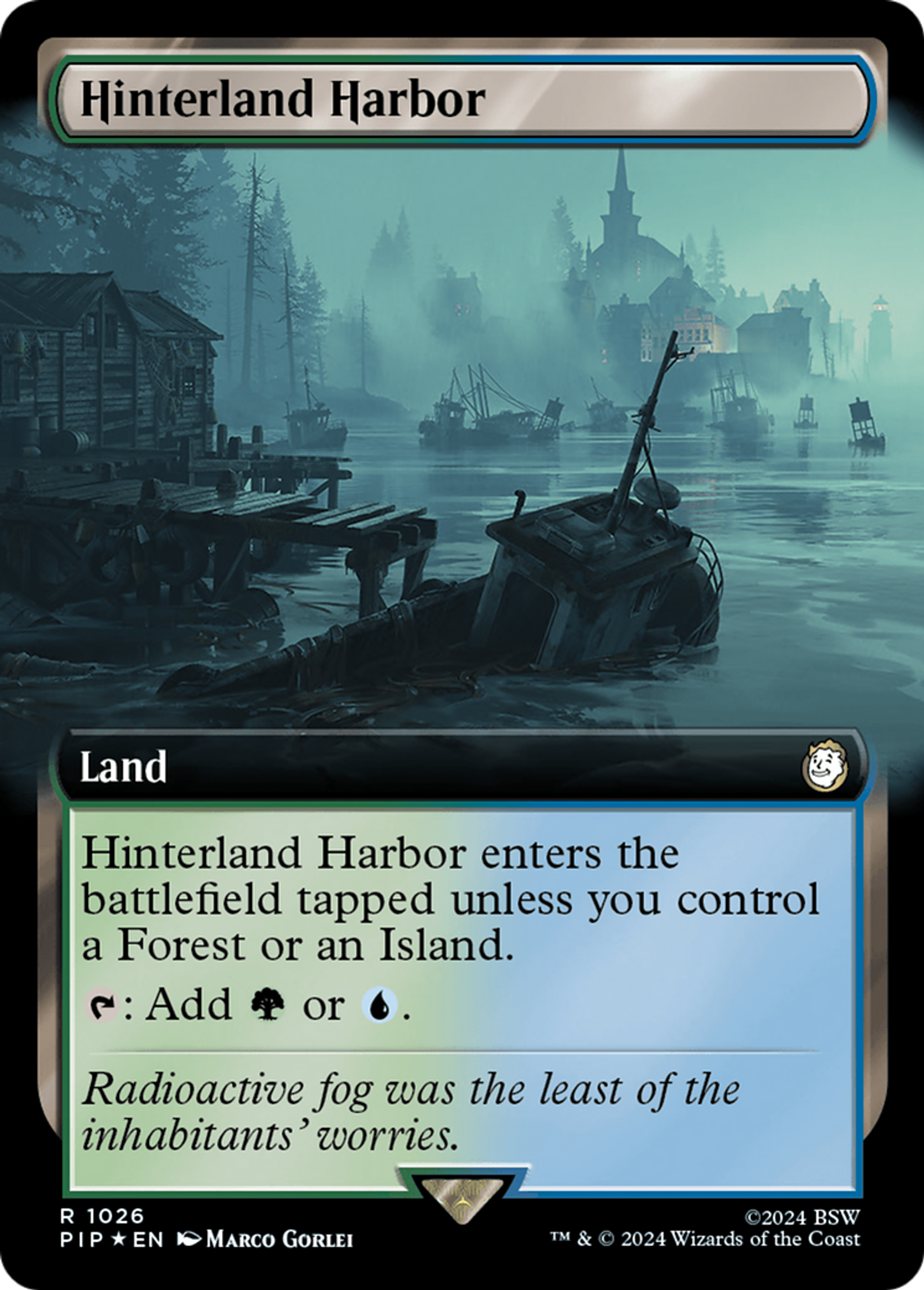Hinterland Harbor — Fallout — Magic: The Gathering