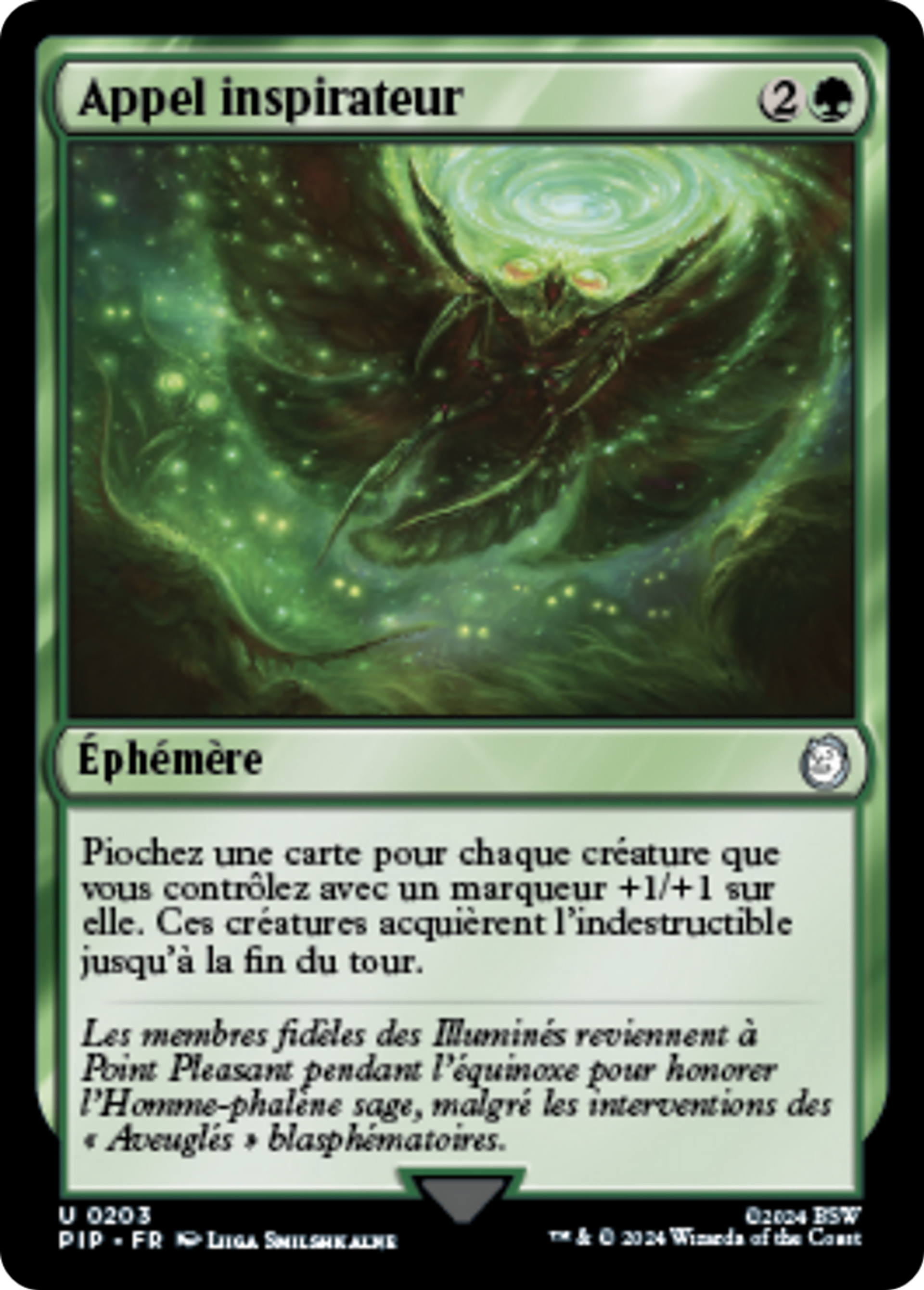 Appel inspirateur — Fallout — Magic: The Gathering
